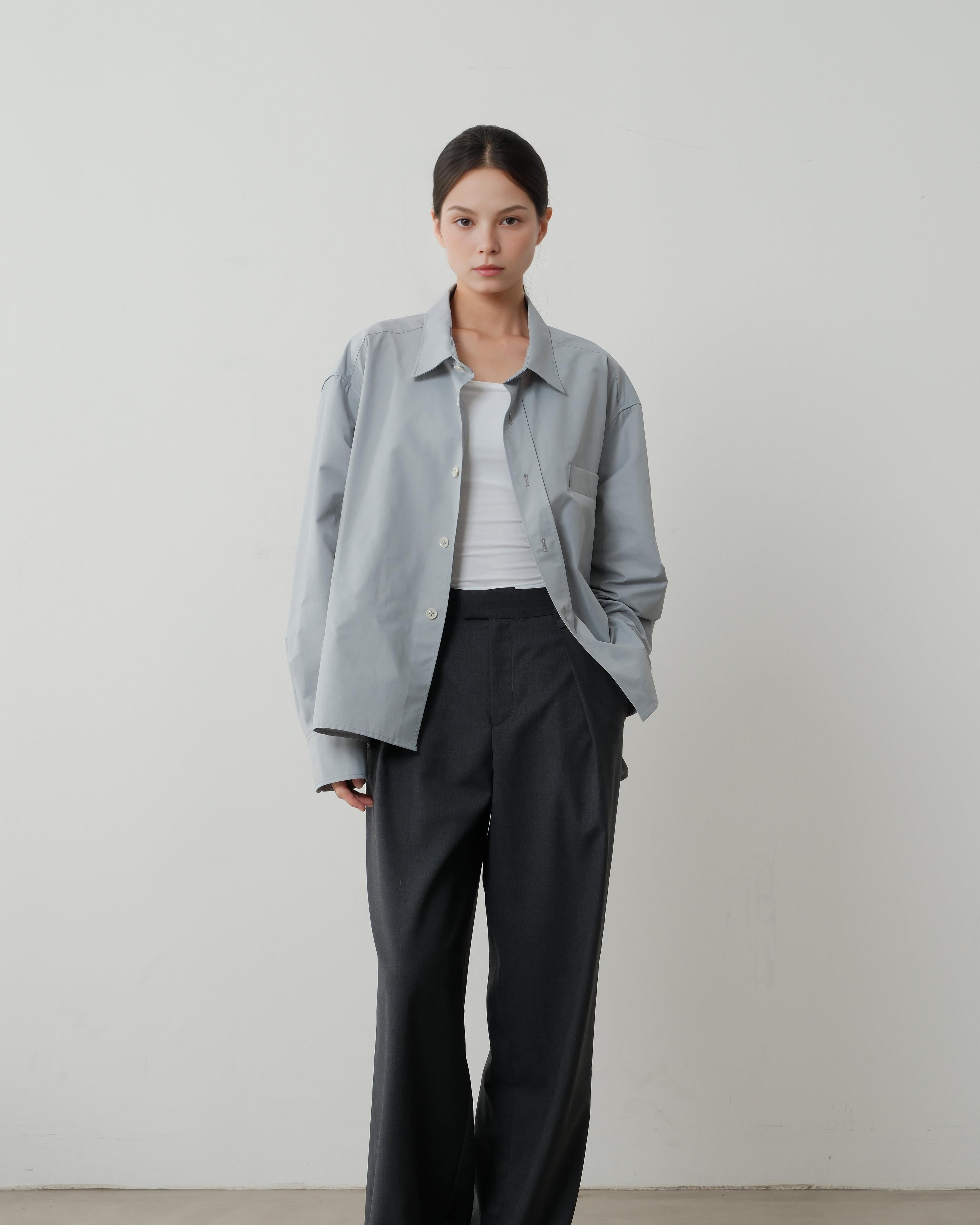 LAYERPLAN | Tirra Pleated High-Waist Trousers
