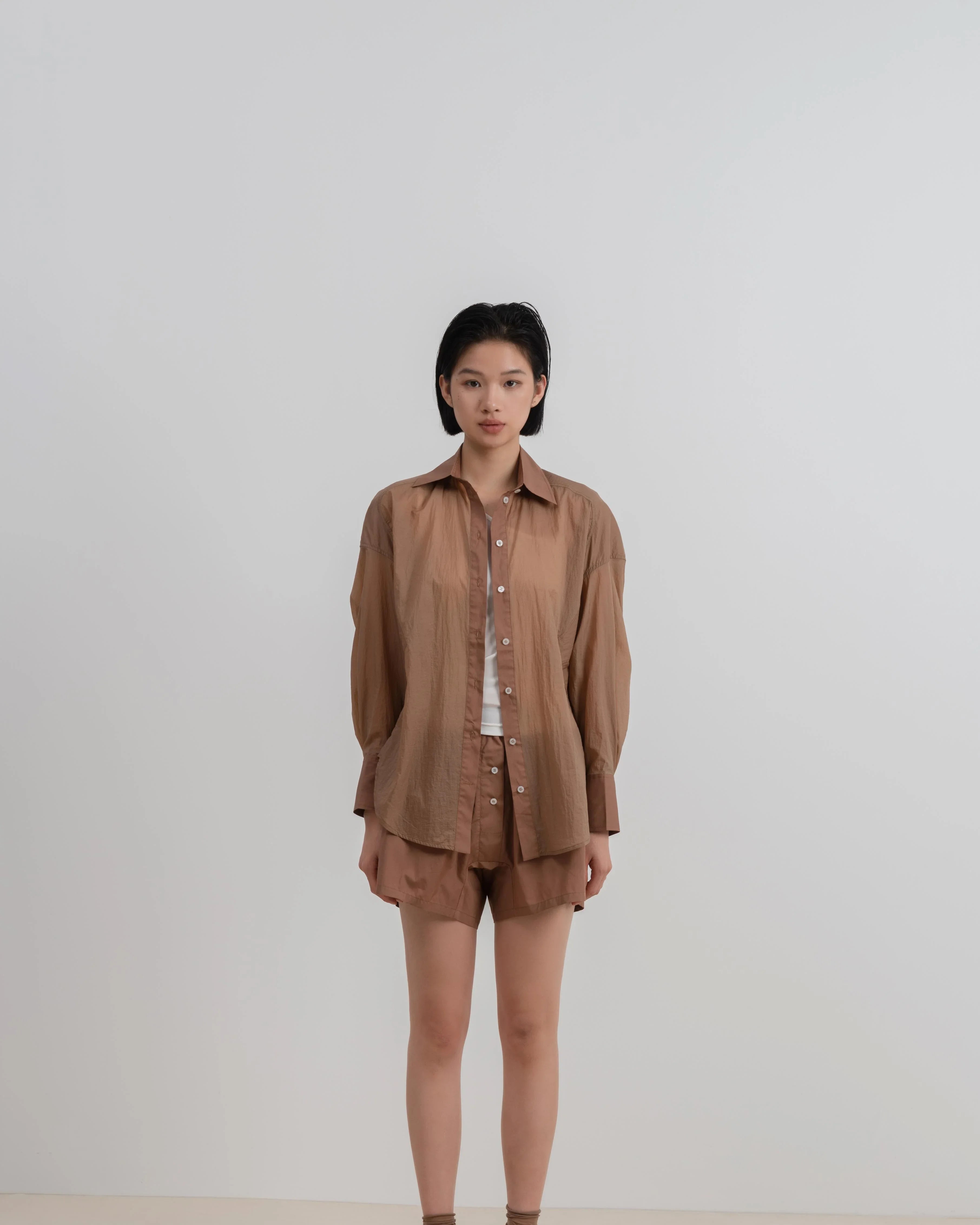 LAYERPLAN | Pieced Oversized Shirt Layers
