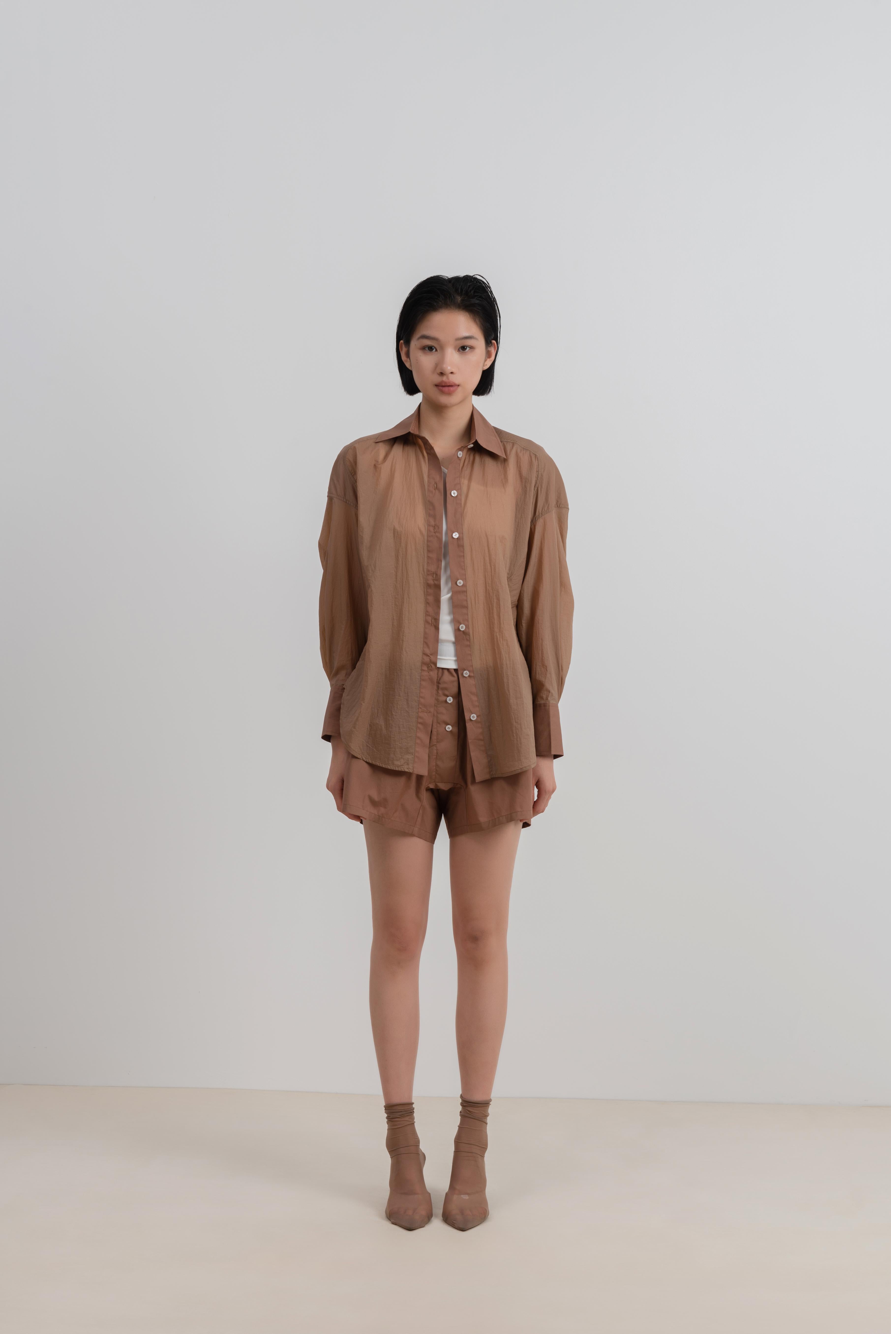 LAYERPLAN | Pieced Oversized Shirt Layers