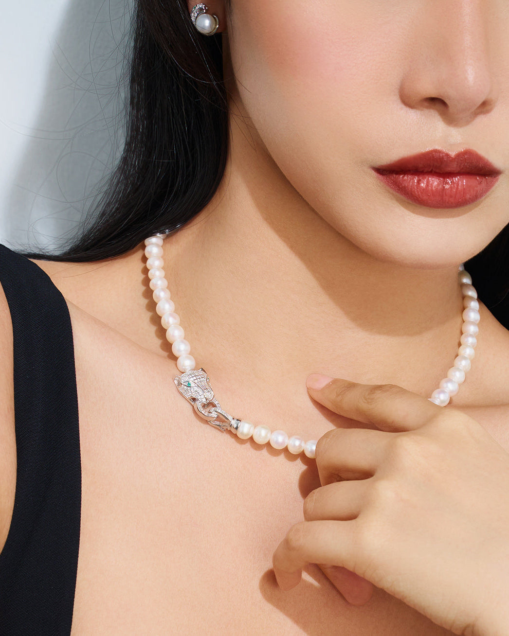PEARLY LUSTRE | Freshwater Pearl Necklace WN00042 | SAFARI