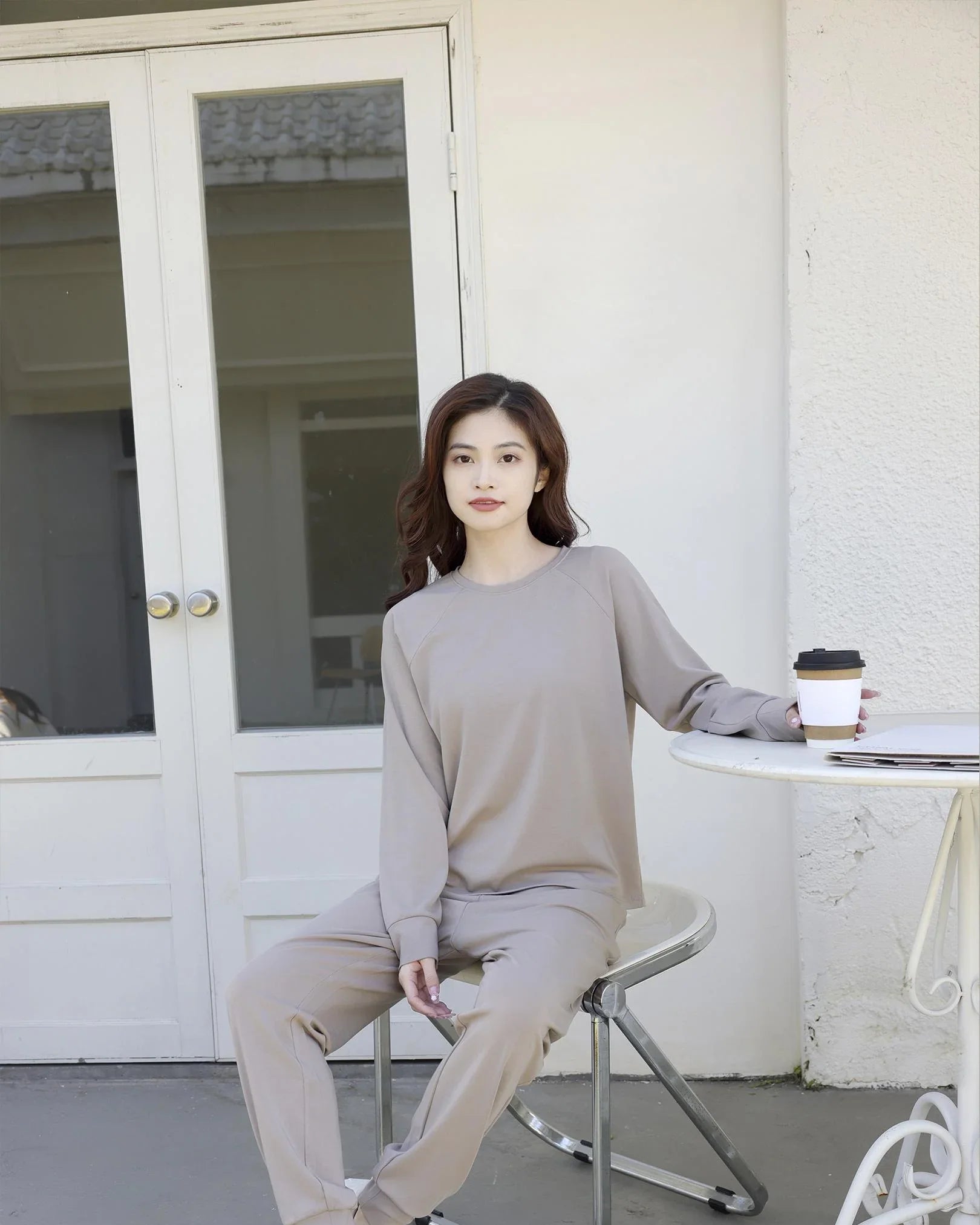 SELENIGHTCO | Airmode Jogger Set With Embroidery