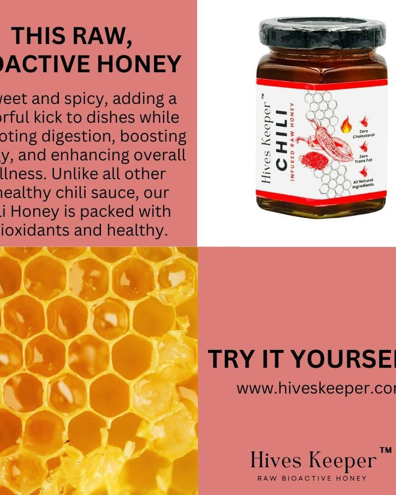 HIVES KEEPER | Infused Raw Honey - Chilli