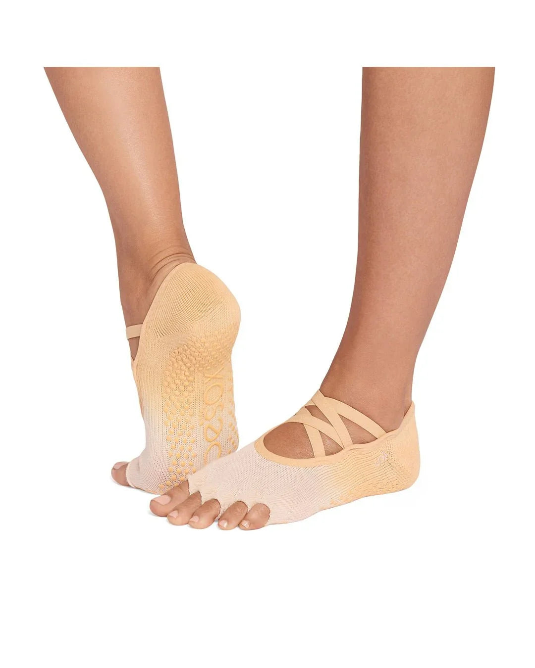 TOESOX | Grip Half Toe Elle - Golden Ombre