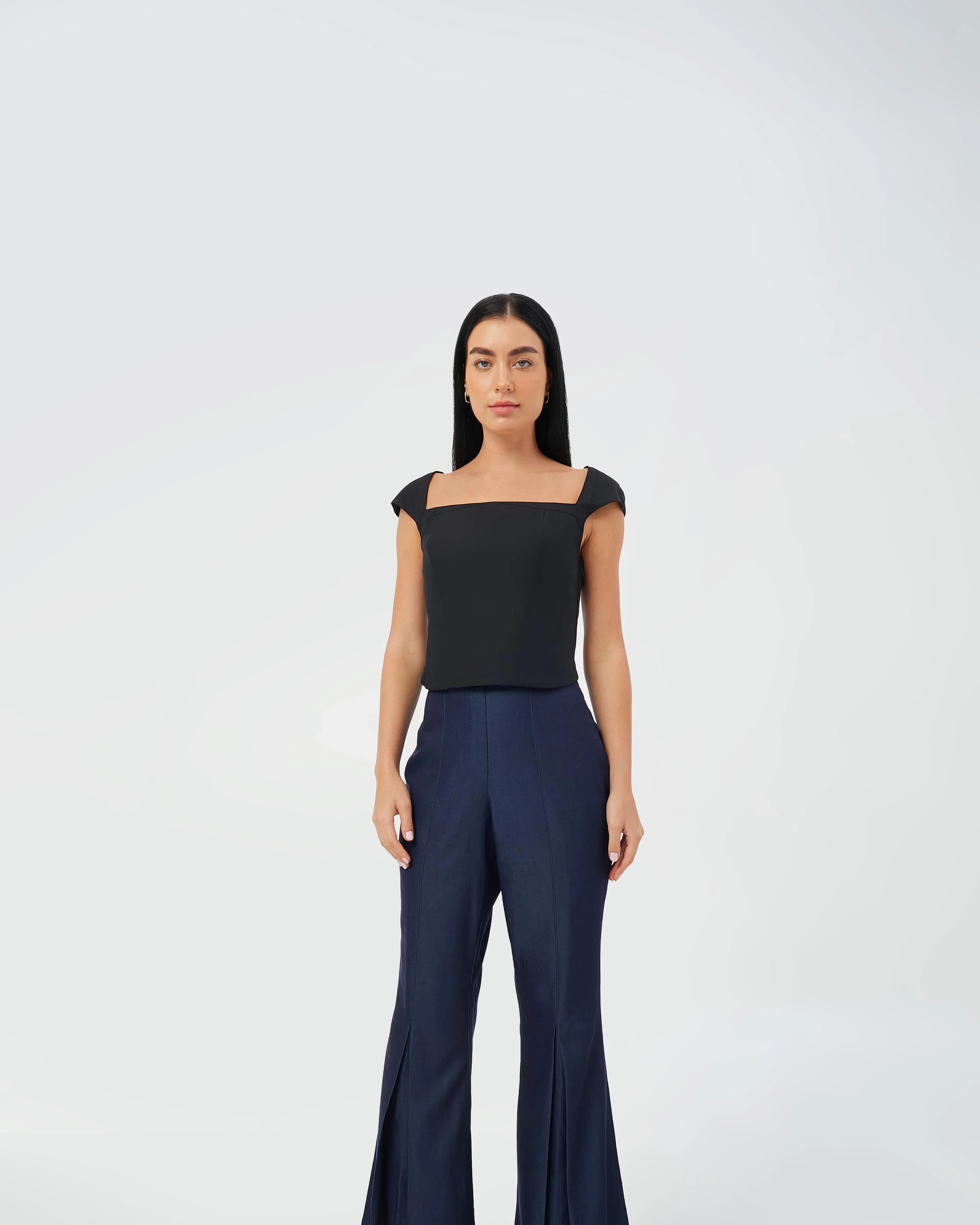CAELI ECO LUXE | Flared Trousers