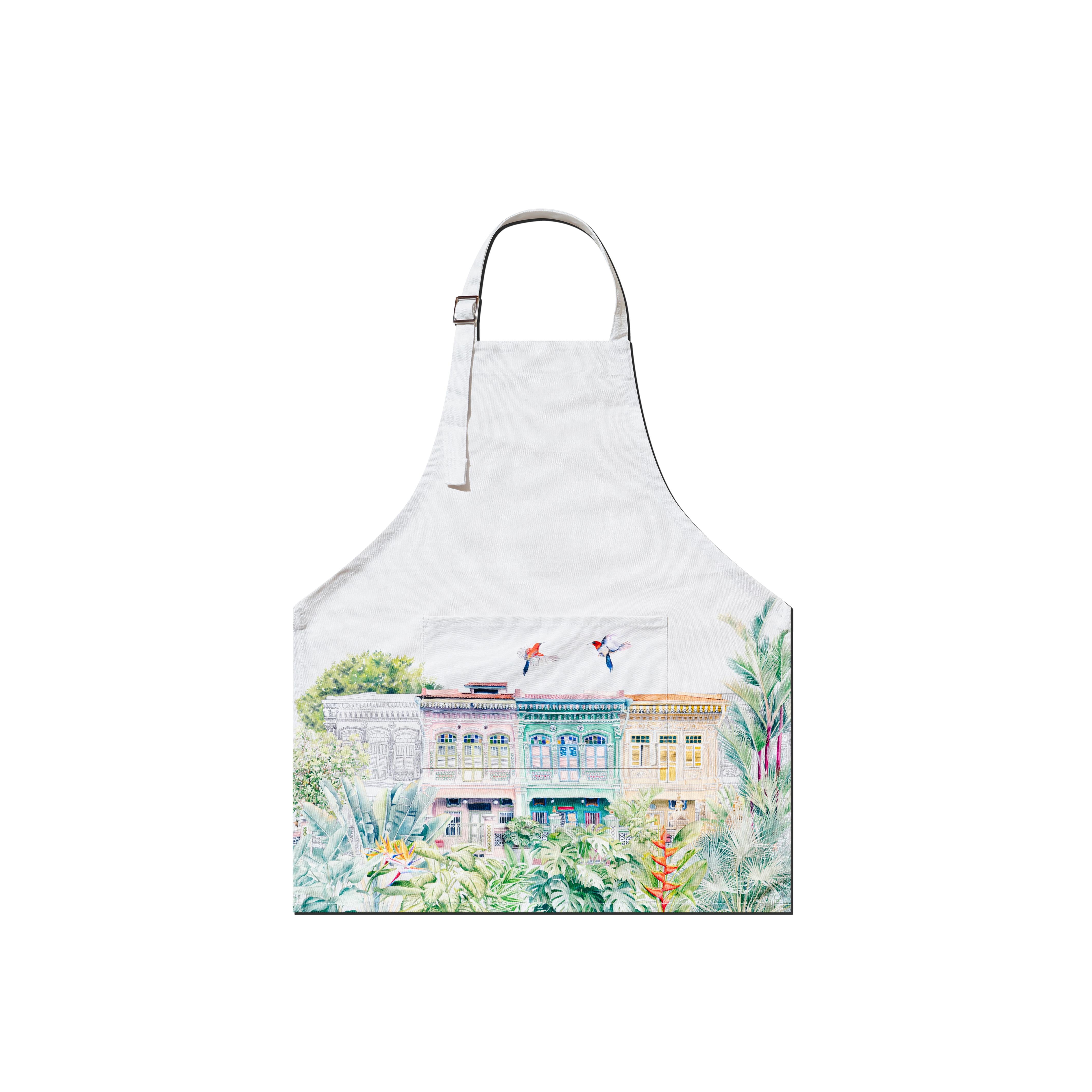 SINGLAPA | Peranakan Shophouse Kids Apron