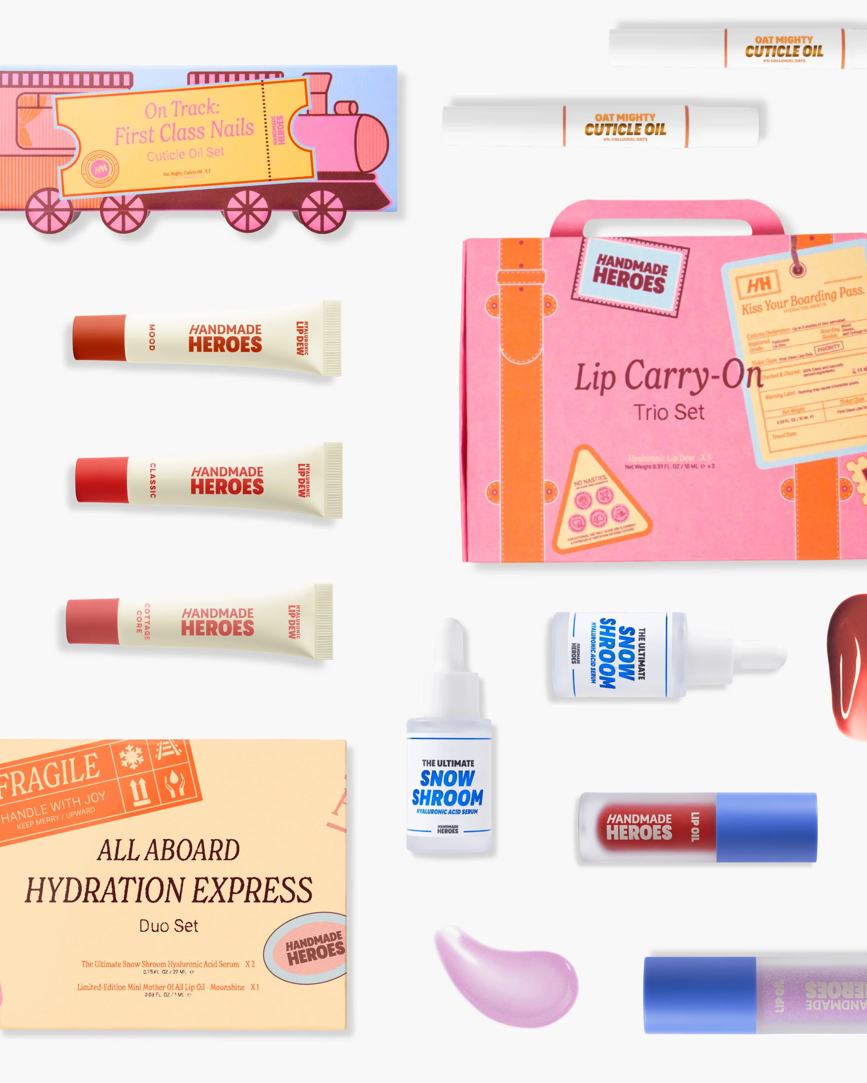 HANDMADE HEROES | Cuticle Oil Duo Set