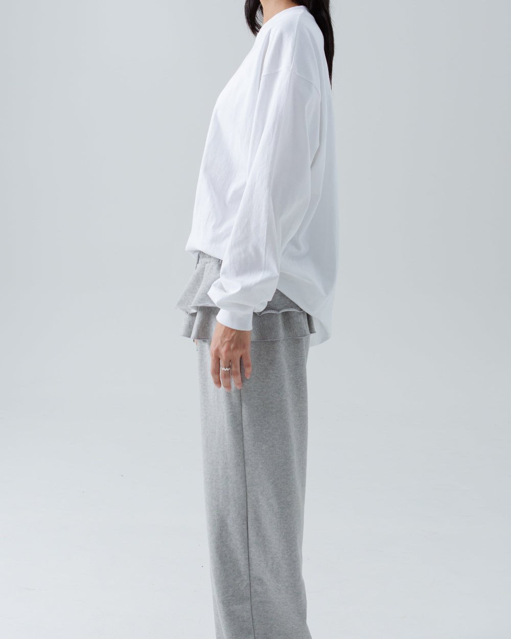 SAERO COLLECTIVE | Playline Jersey Pants | Heather Grey