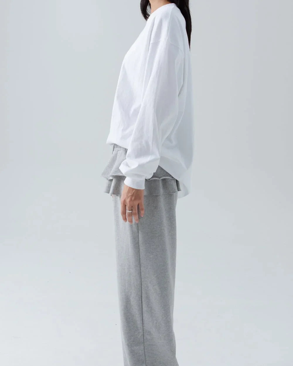 SAERO COLLECTIVE | Playline Jersey Pants | Heather Grey