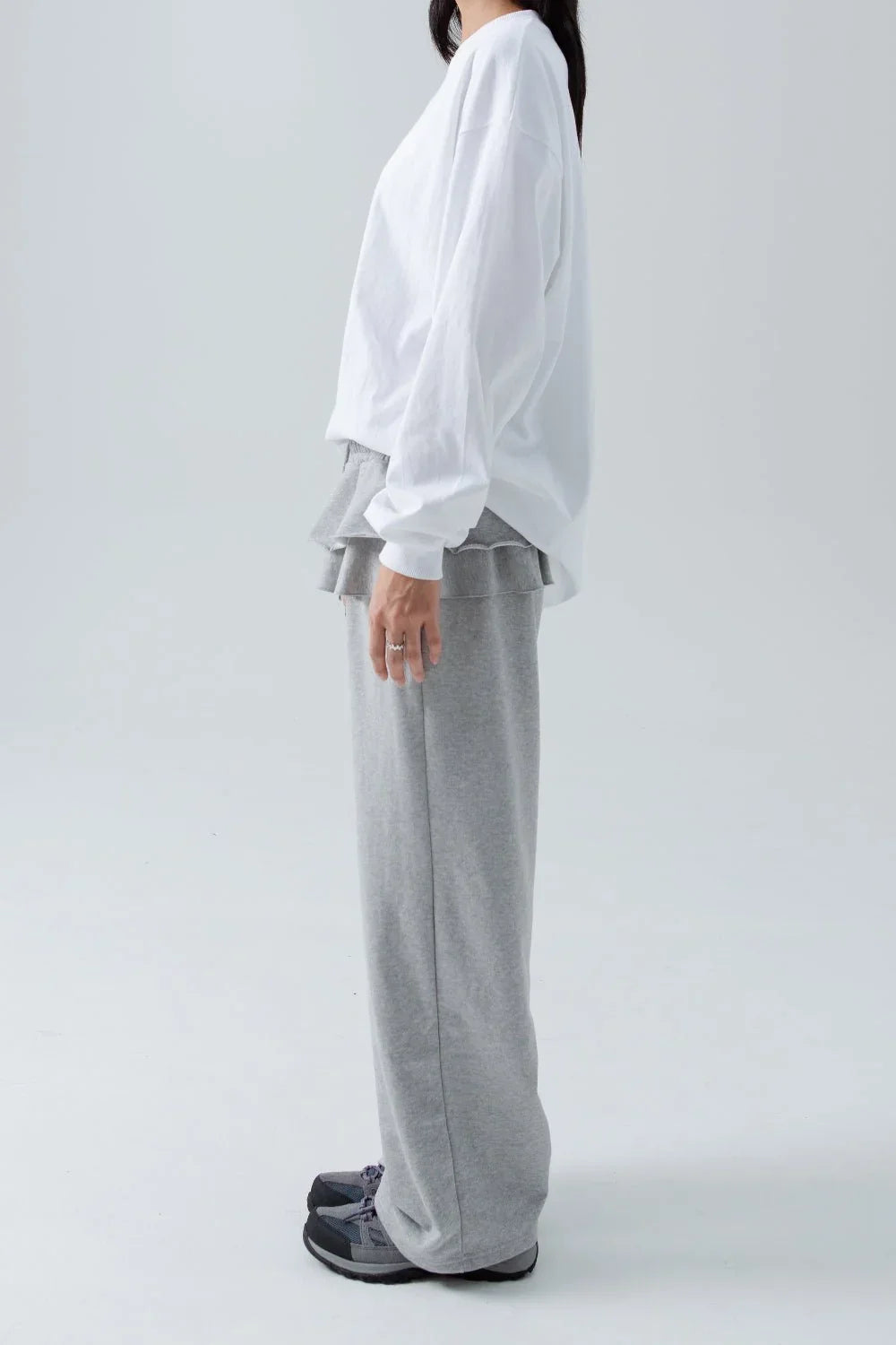SAERO COLLECTIVE | Playline Jersey Pants | Heather Grey