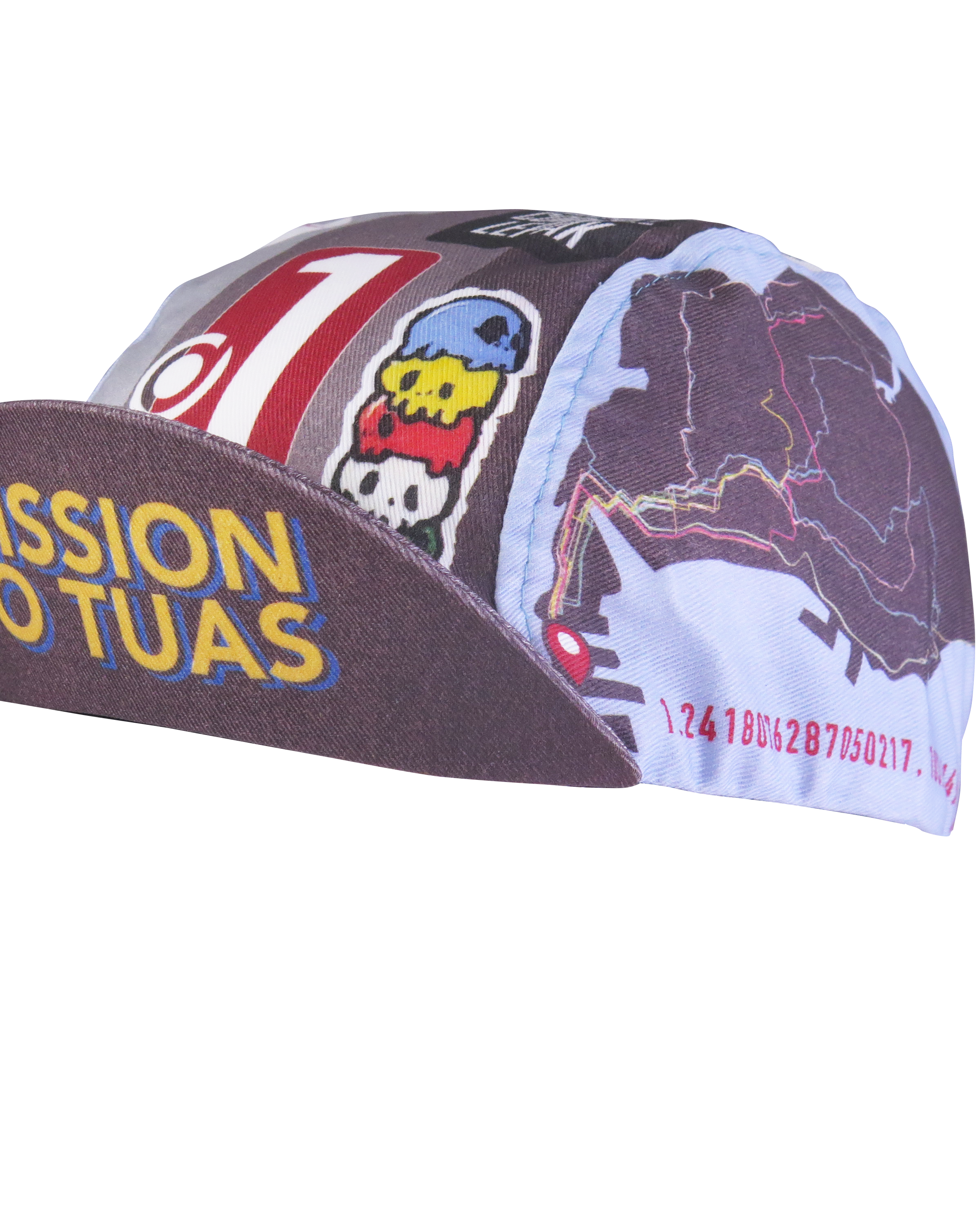 A DESIGN BY TAKACHYA | Cycling Cap - Mission to Tuas