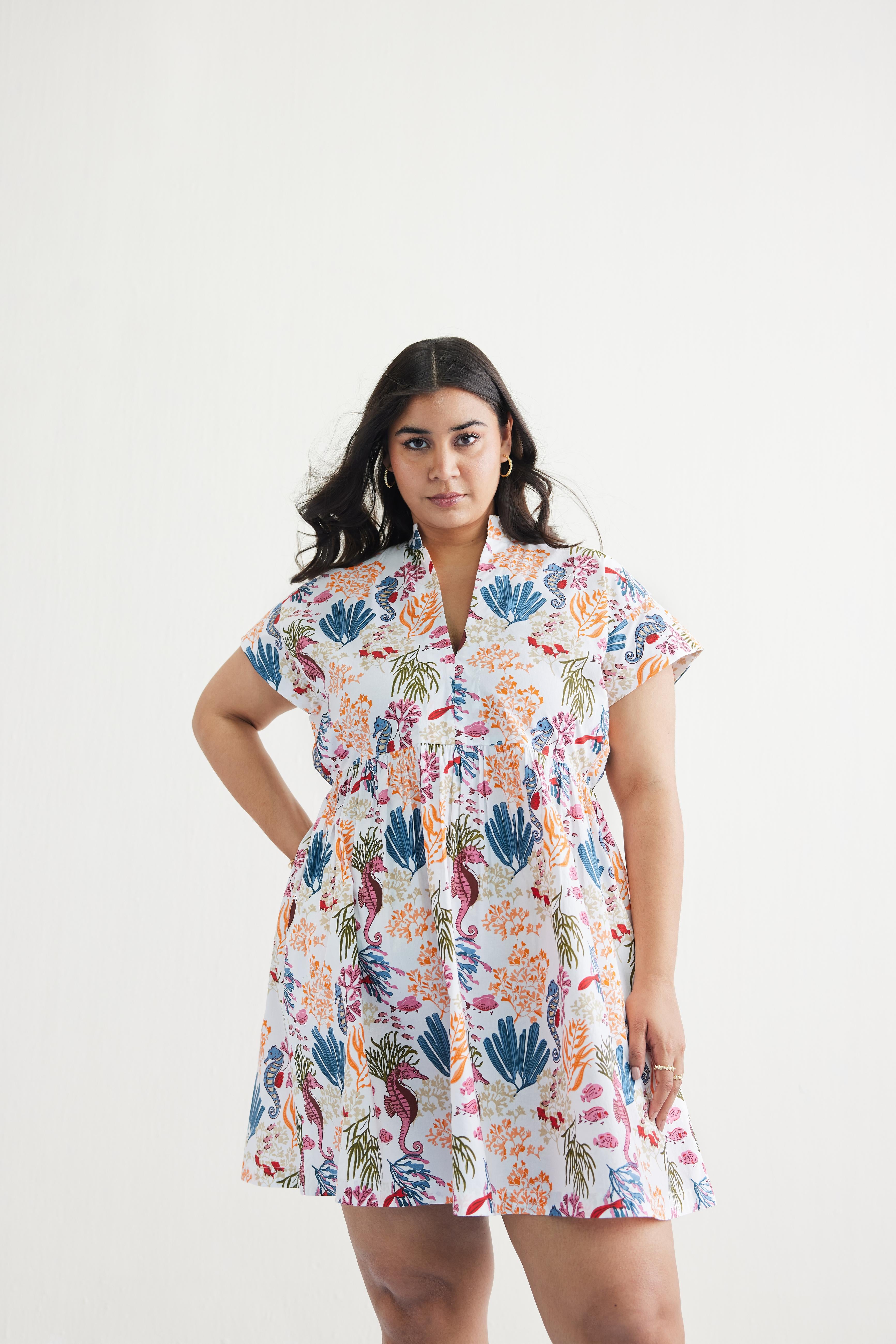 SUI | Ocean Heart Organic Cotton Dress