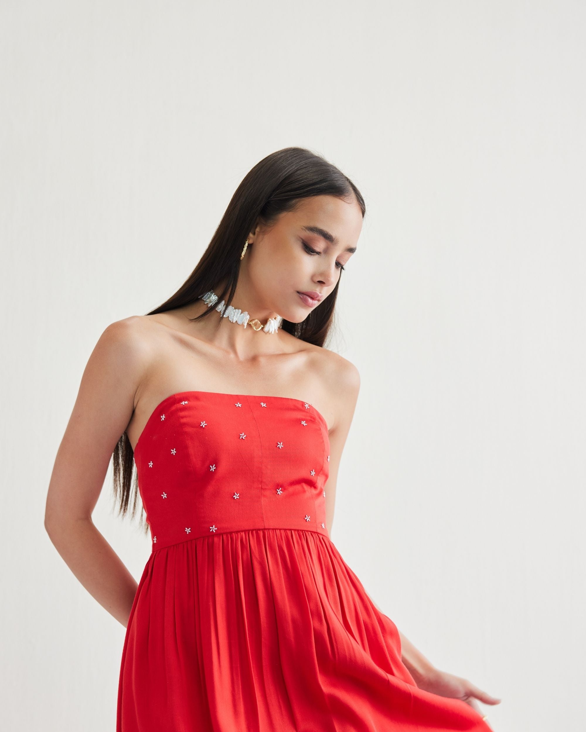 SUI | Dreamy Summer Tencel Tube Dress