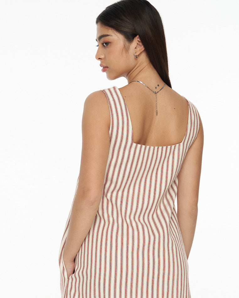 DRESSINGPAULA | Striped Shift Dress