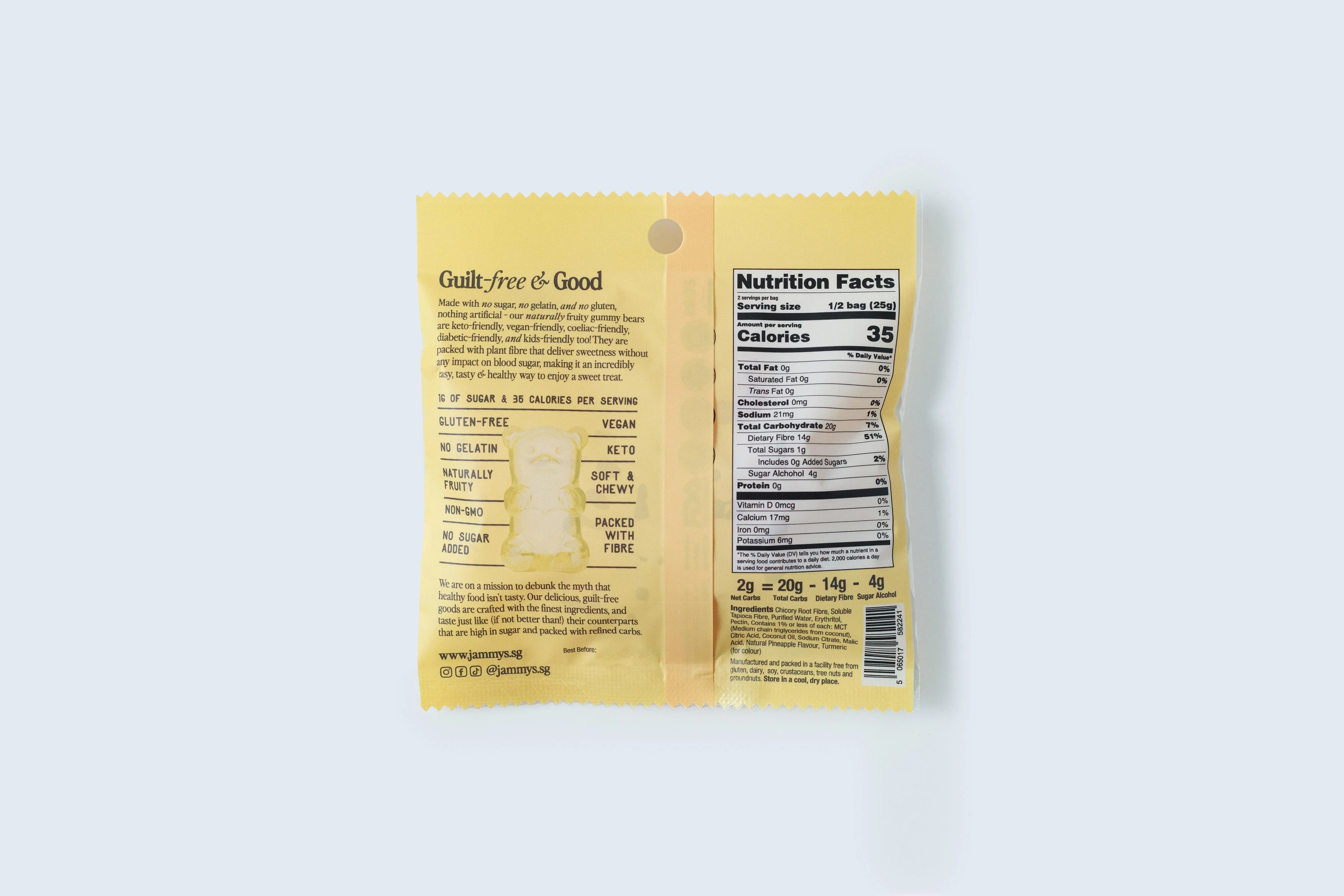 JAMMY’S | Pineapple Gummy Bears
