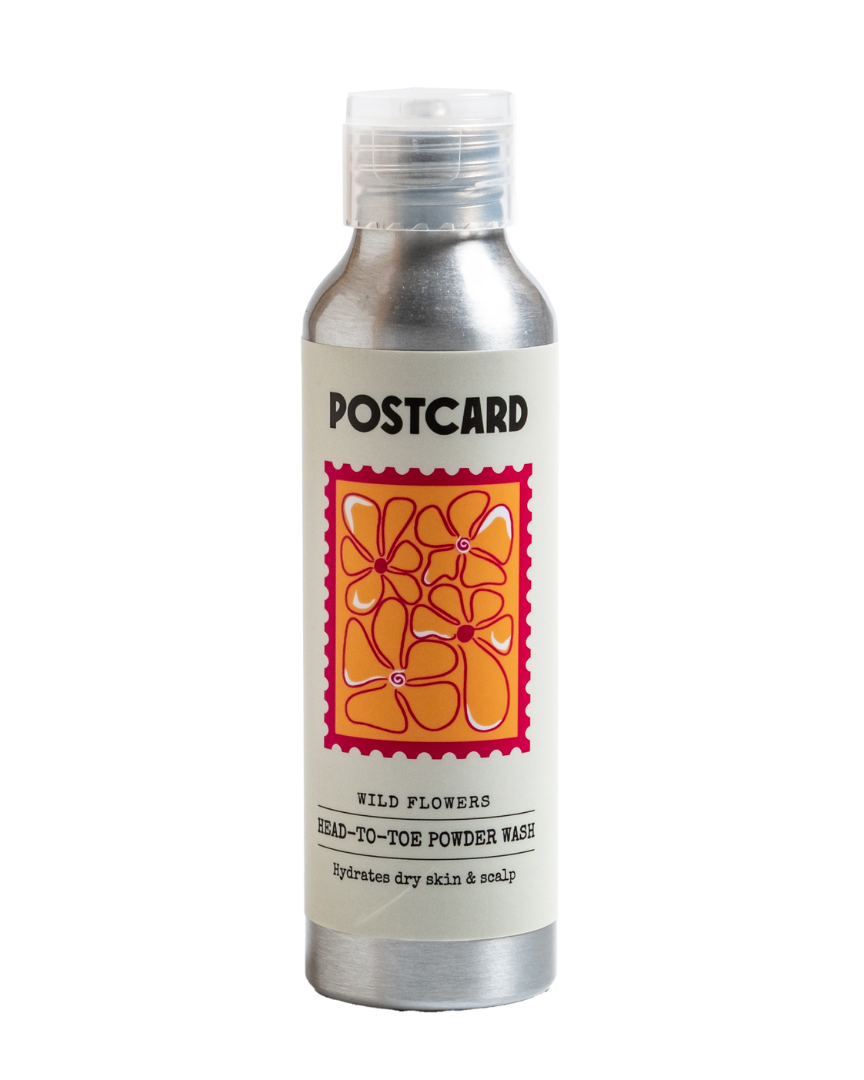 POSTCARD | Wild Flowers Head To Toe Powder Wash 80g