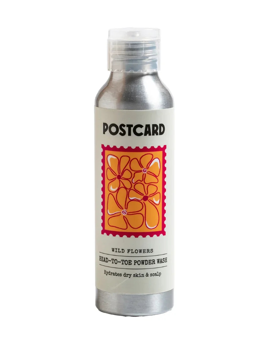 POSTCARD | Wild Flowers Head To Toe Powder Wash 80g