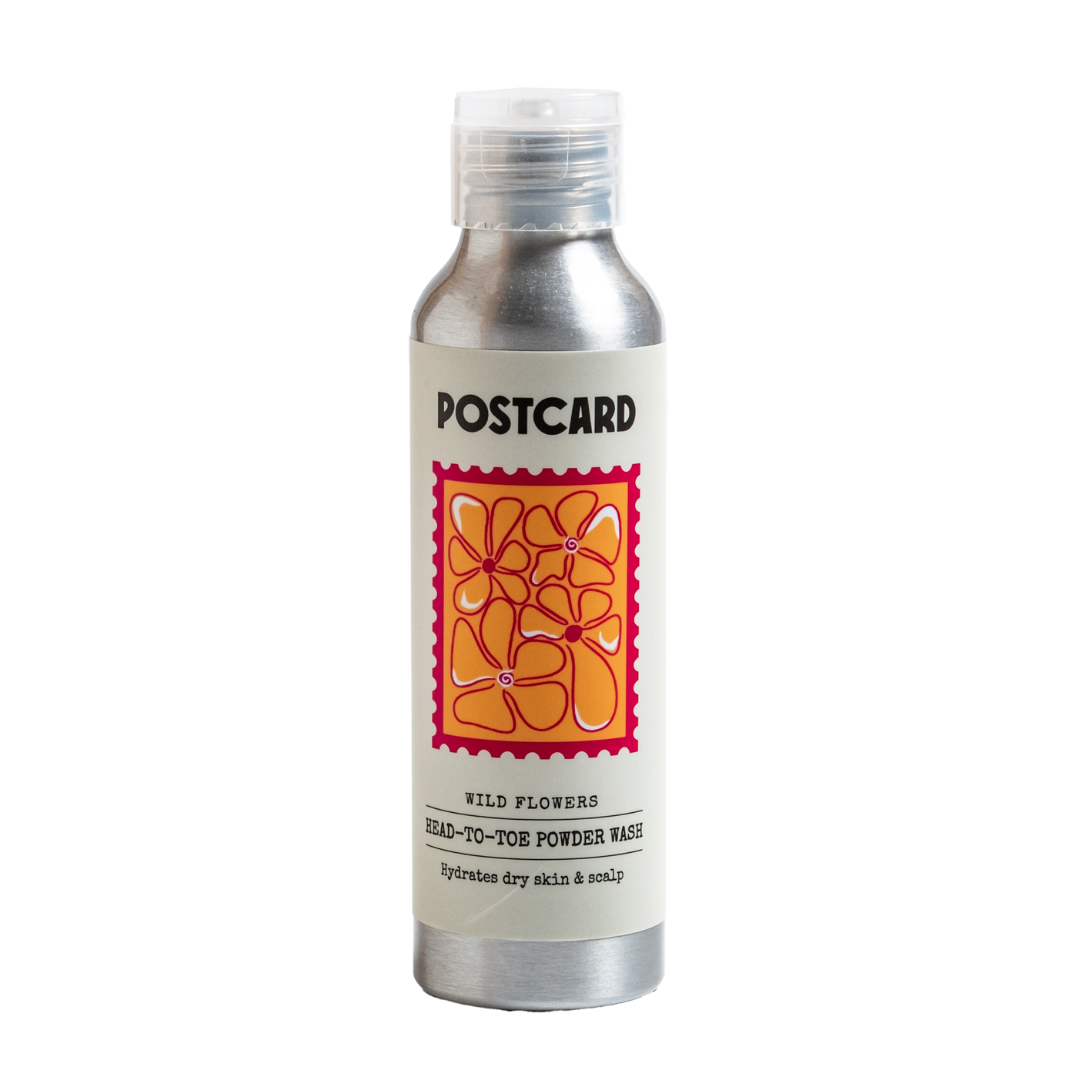 POSTCARD | Wild Flowers Head To Toe Powder Wash 80g