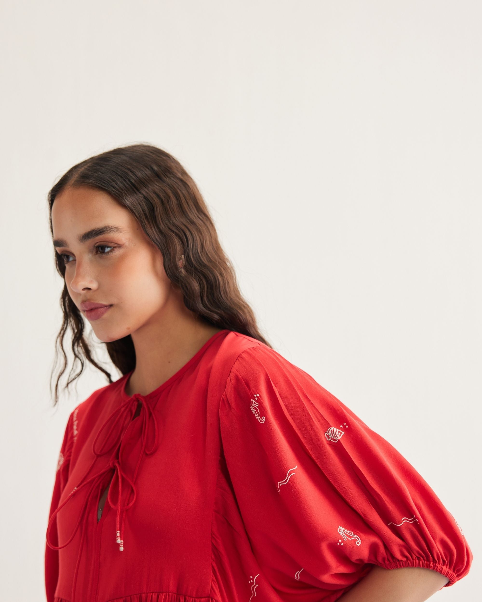 SUI | Ocean Wilds Tencel Dress