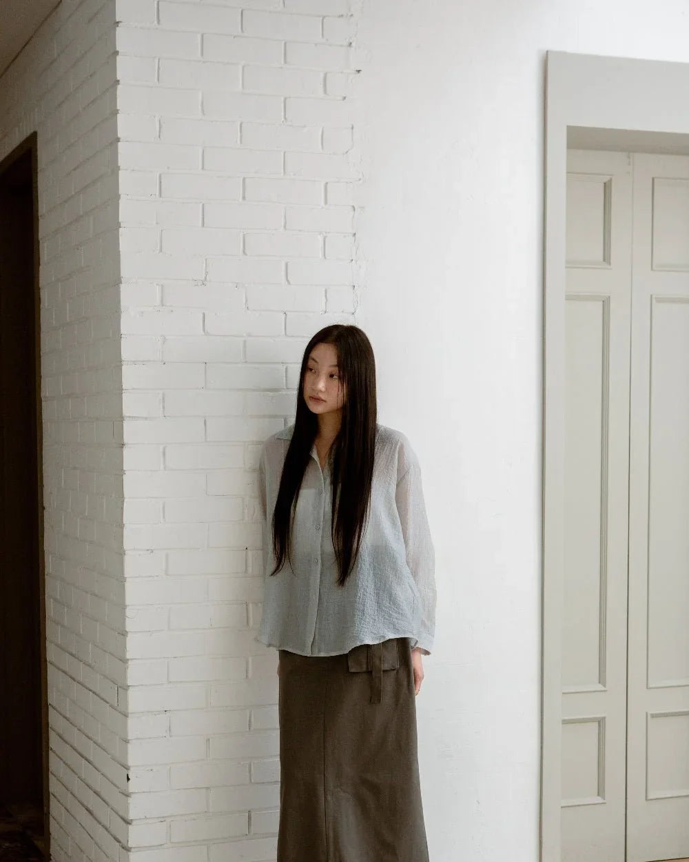 SAERO COLLECTIVE | Oreum Shirt V. 1 | Light Grey