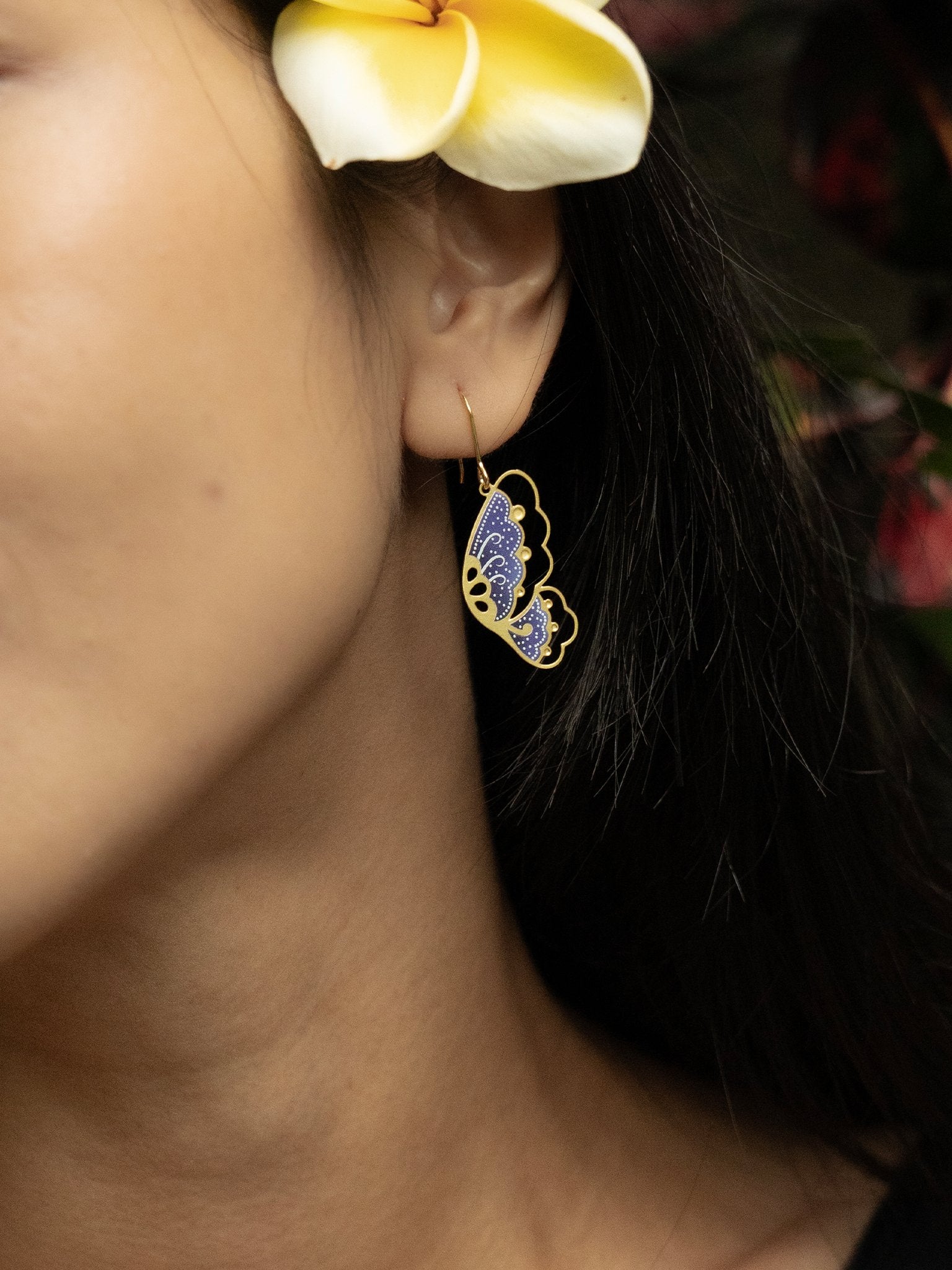 EMBRACE JEWELLERY | Batik Butterfly Earrings