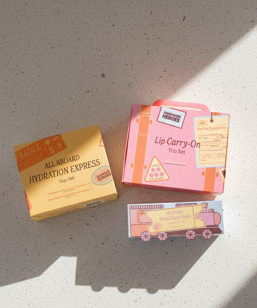 HANDMADE HEROES | Cuticle Oil Duo Set