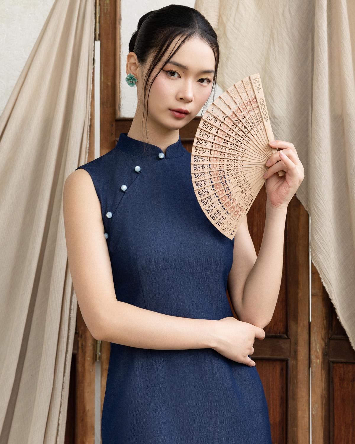 DOTTED LINE | Nancy Cheongsam Dress