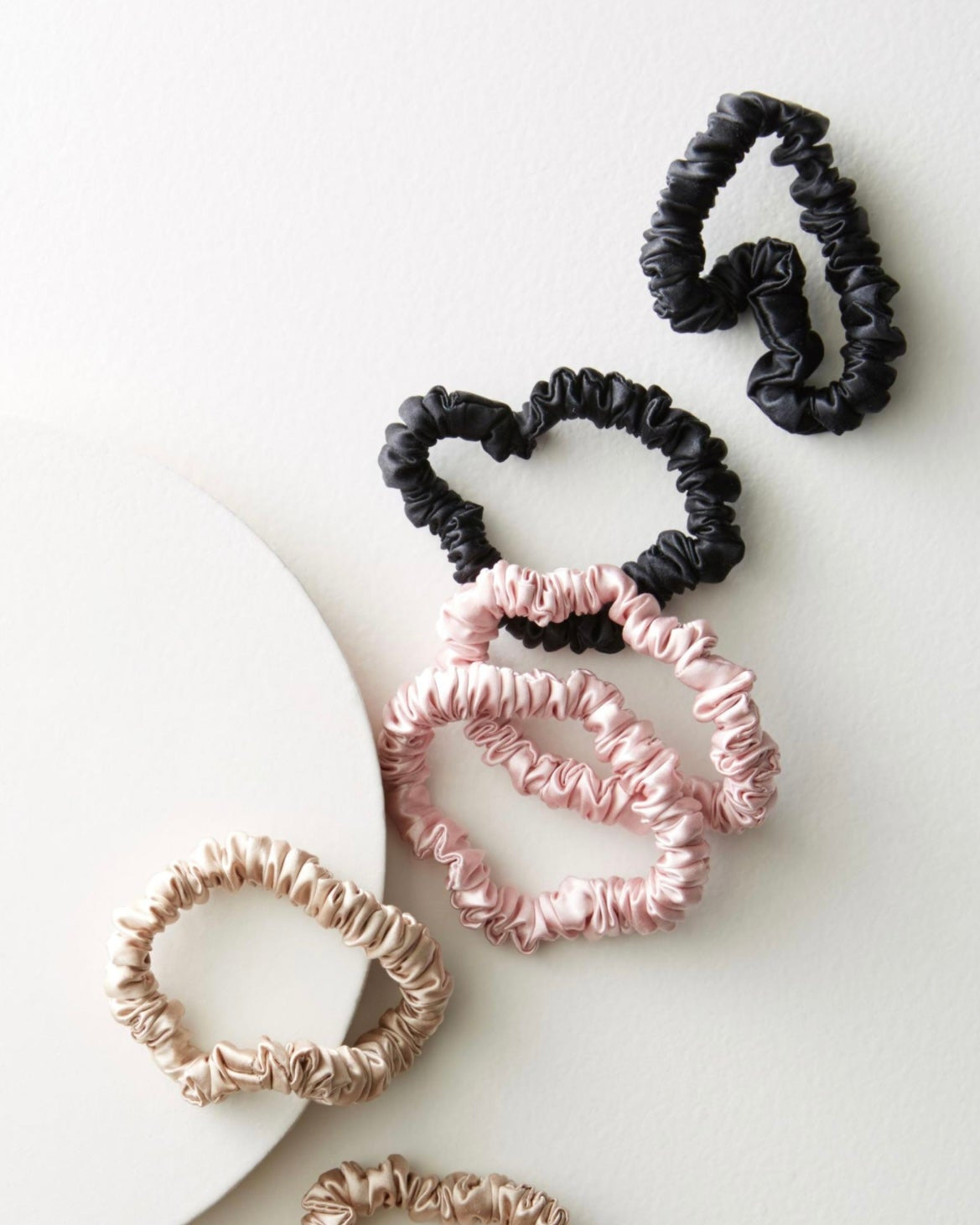 BELLS & BIRDS | Mulberry Silk Scrunchies (Set of 3)