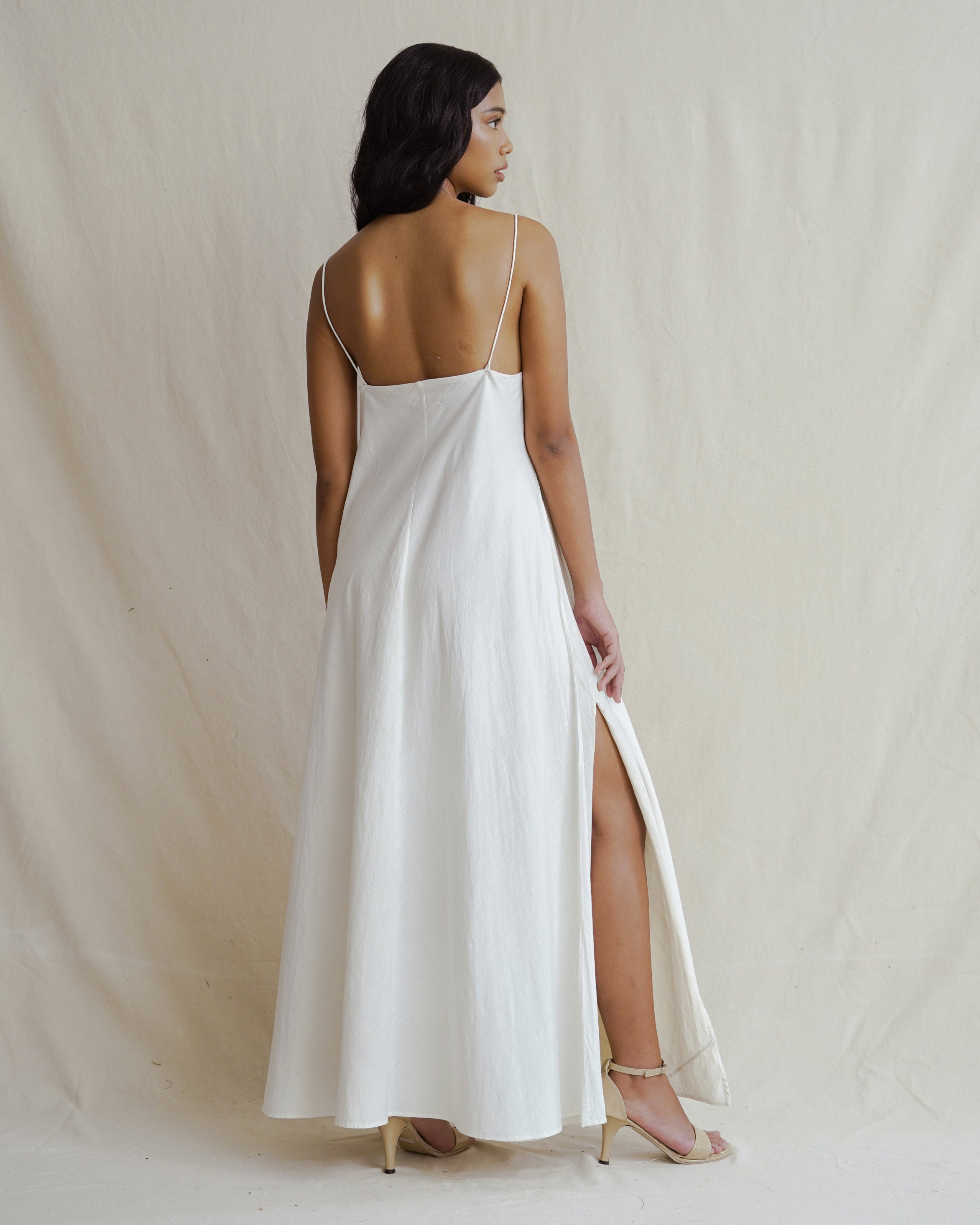 SUKKHA CITTA | KAPAS - Embroidered Goddess Dress