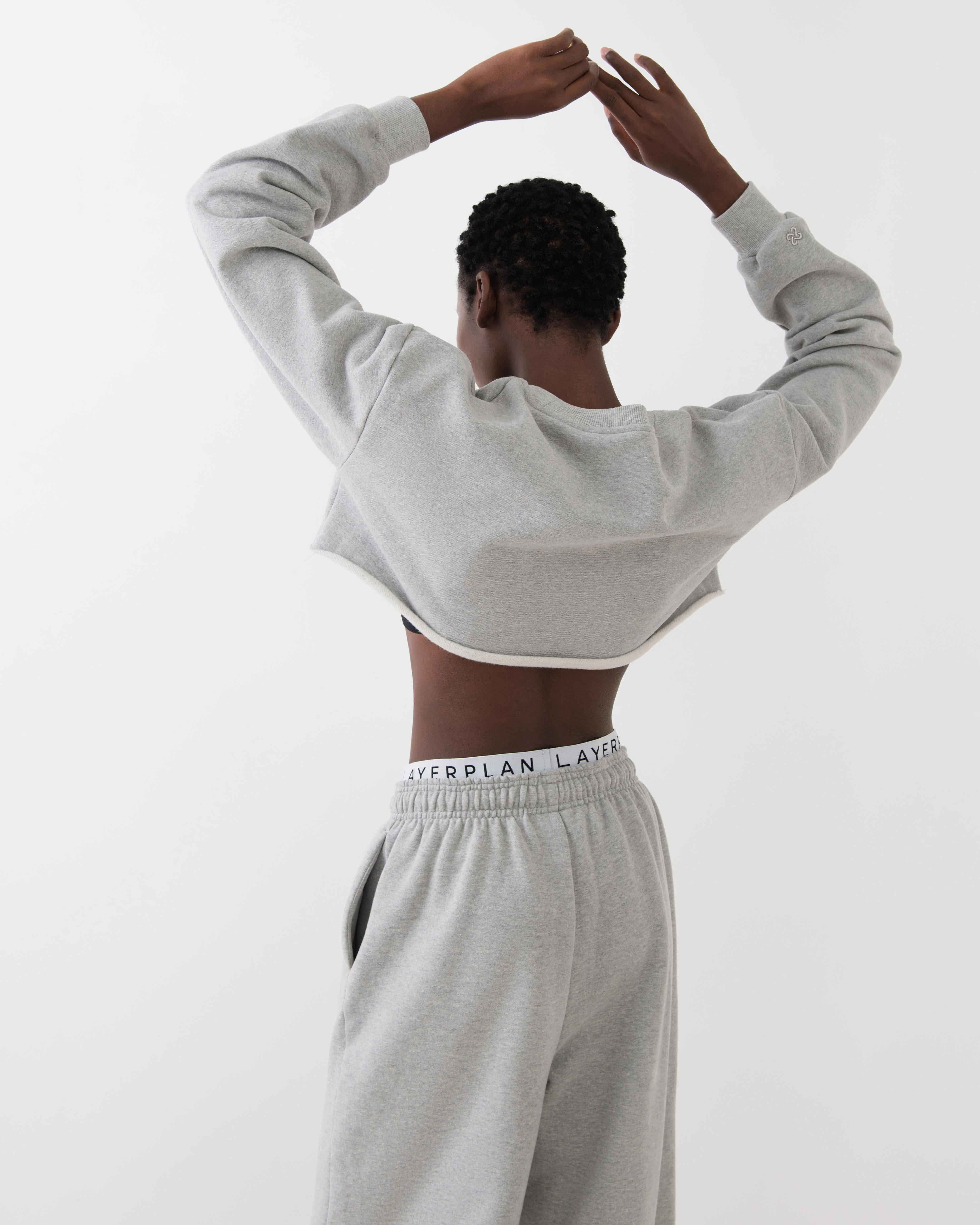 LAYERPLAN | LP Wideleg Logo Sweater Set