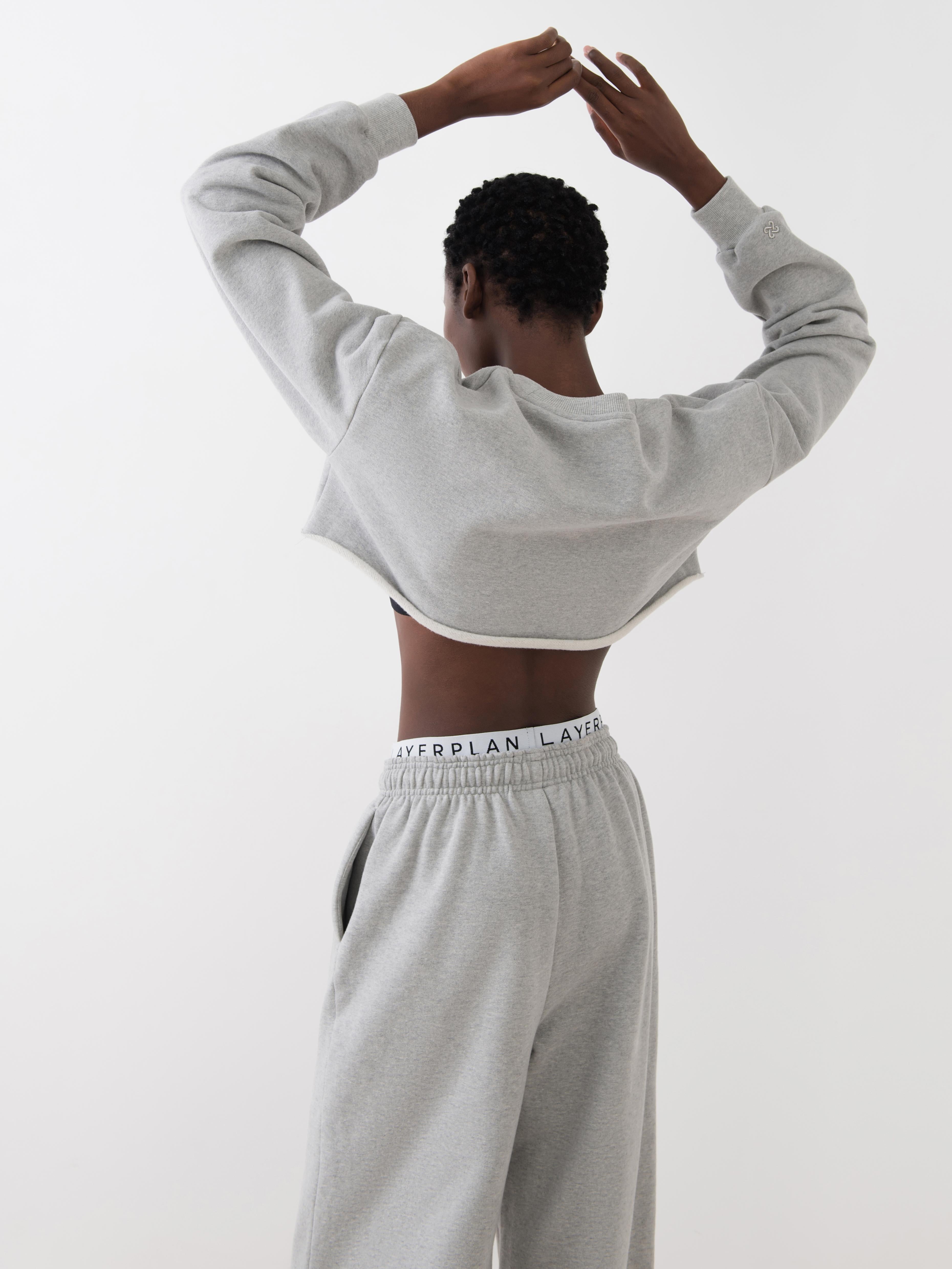 LAYERPLAN | LP Wideleg Logo Sweater Set