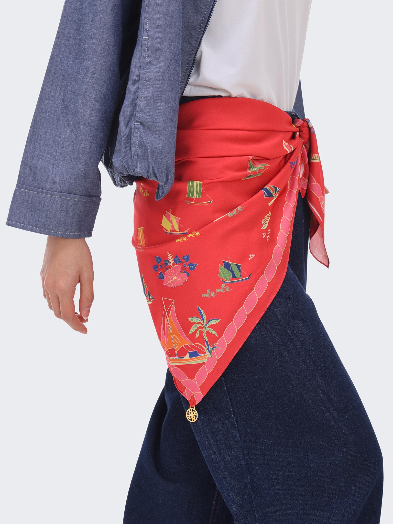 RIA MIRANDA | Sail Stories Scarf