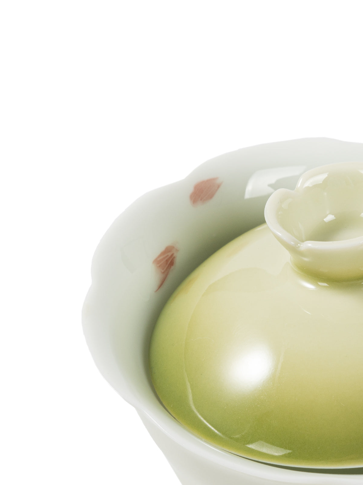 CRAFILAB | Lotus & Tall Foot Floral Lid Bowl