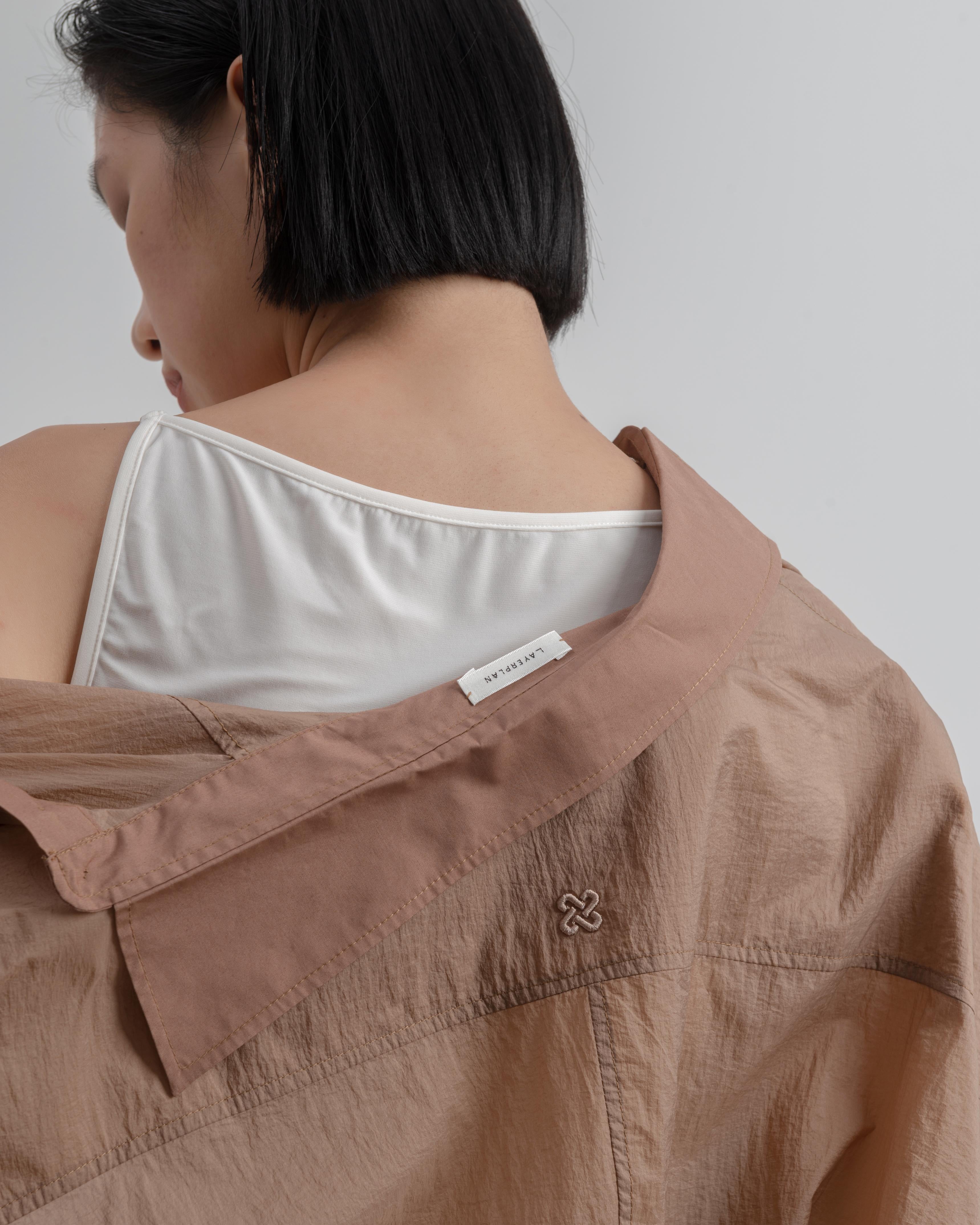 LAYERPLAN | Pieced Oversized Shirt Layers