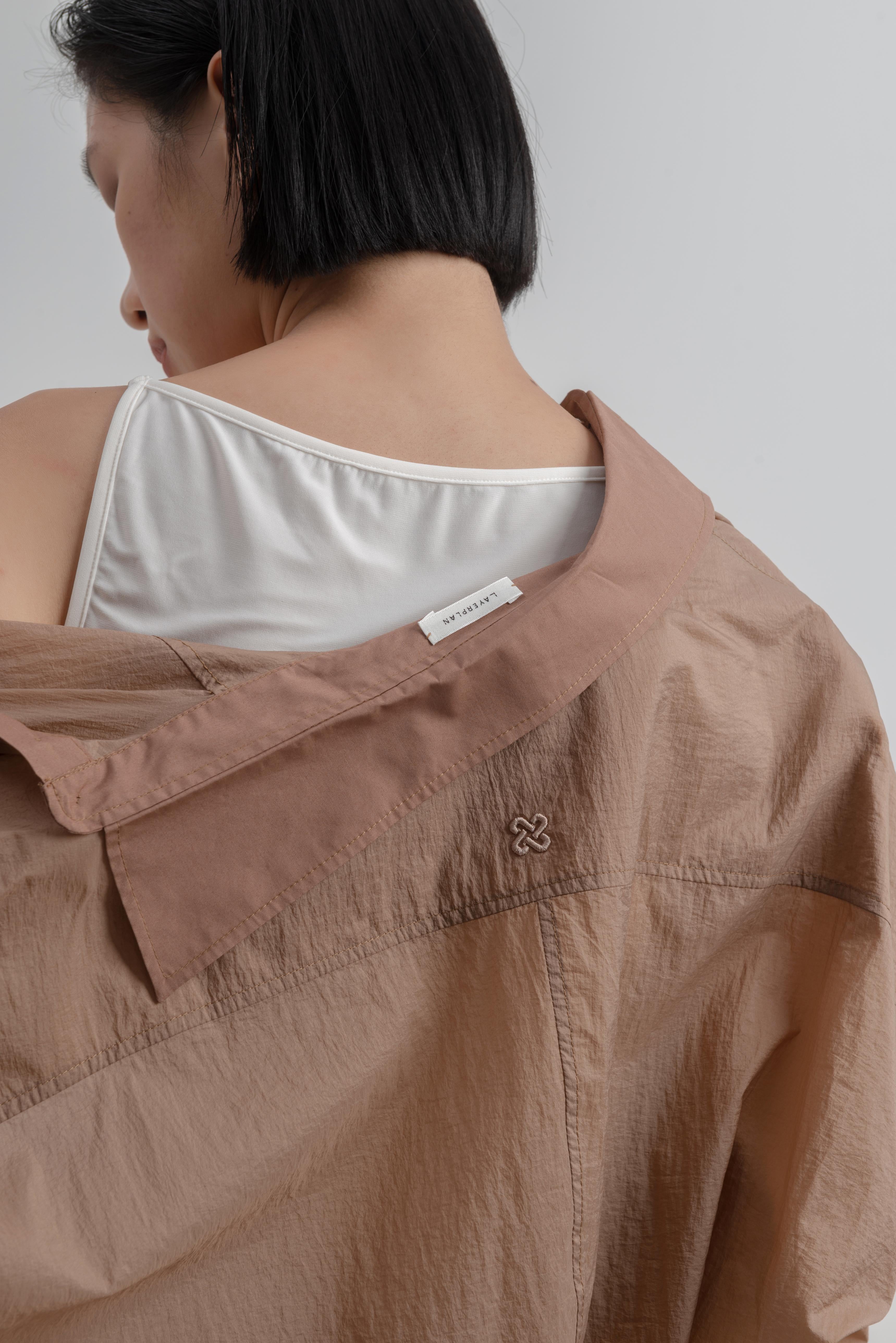 LAYERPLAN | Pieced Oversized Shirt Layers