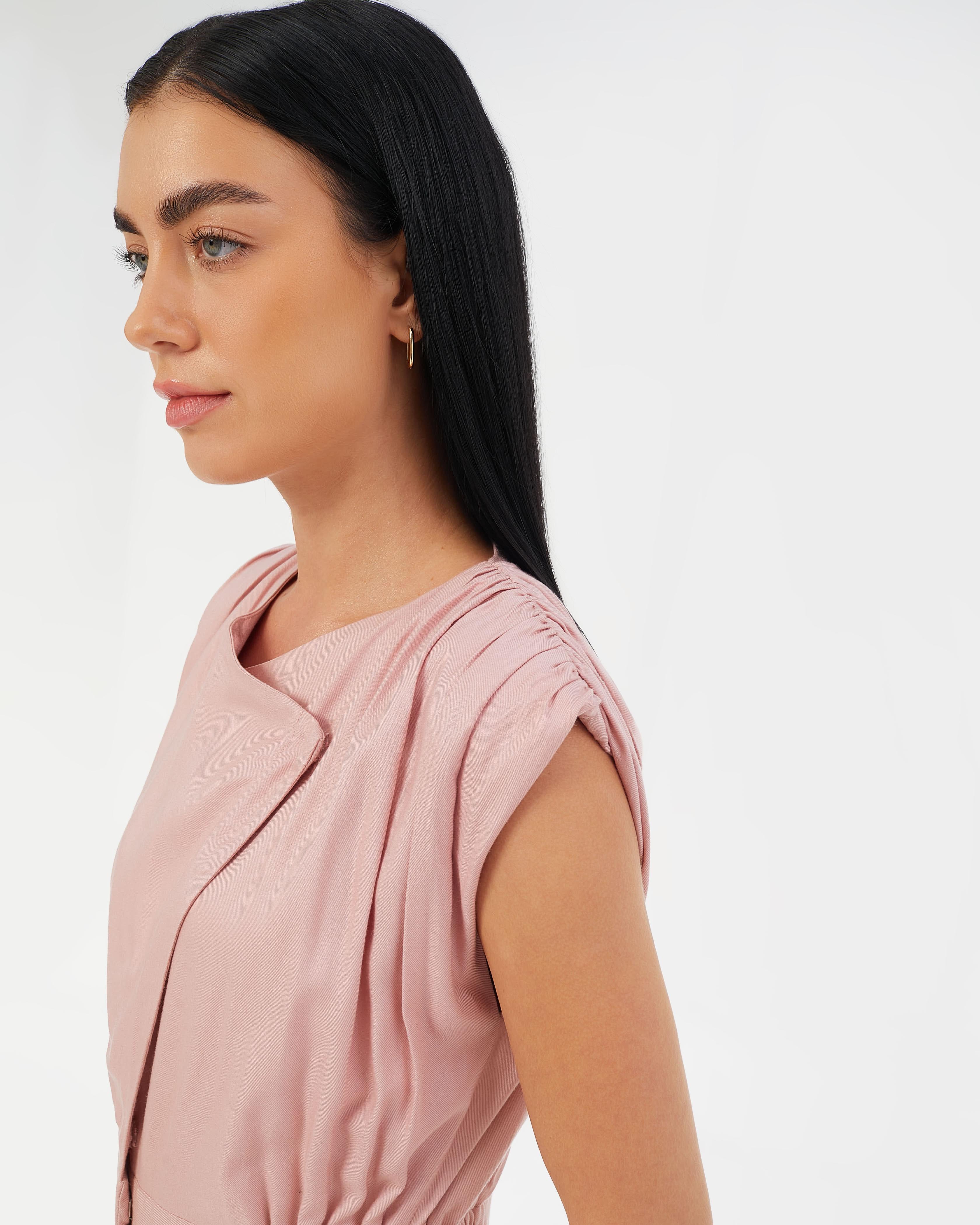 CAELI ECO LUXE | Draped Jumpsuit