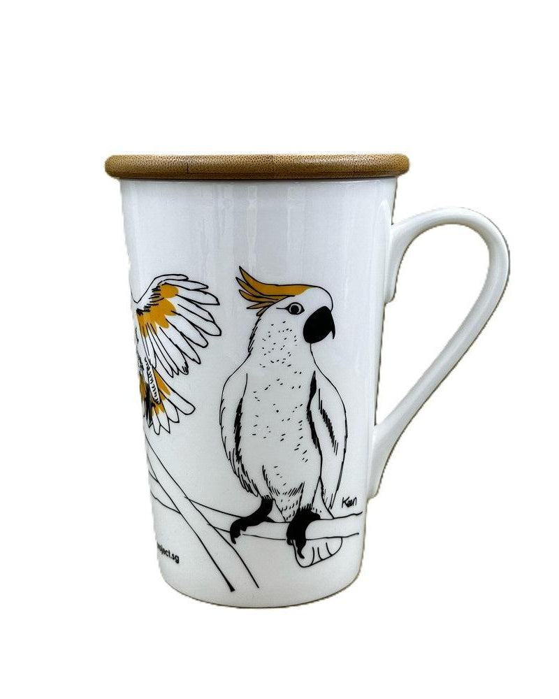 THE ANIMAL PROJECT | Tall Mug With Bamboo Lid