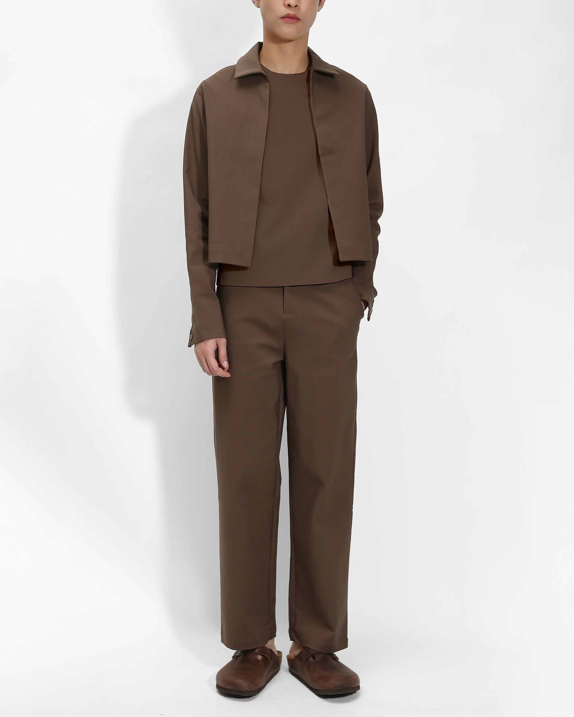 RYMH STUDIO | Cropped Shirt Jacket 001
