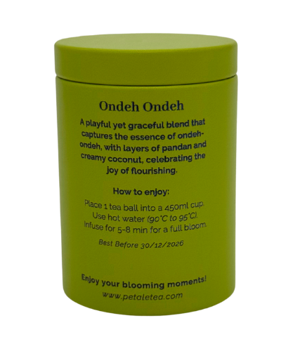 PÉTALE TEA | Ondeh Ondeh