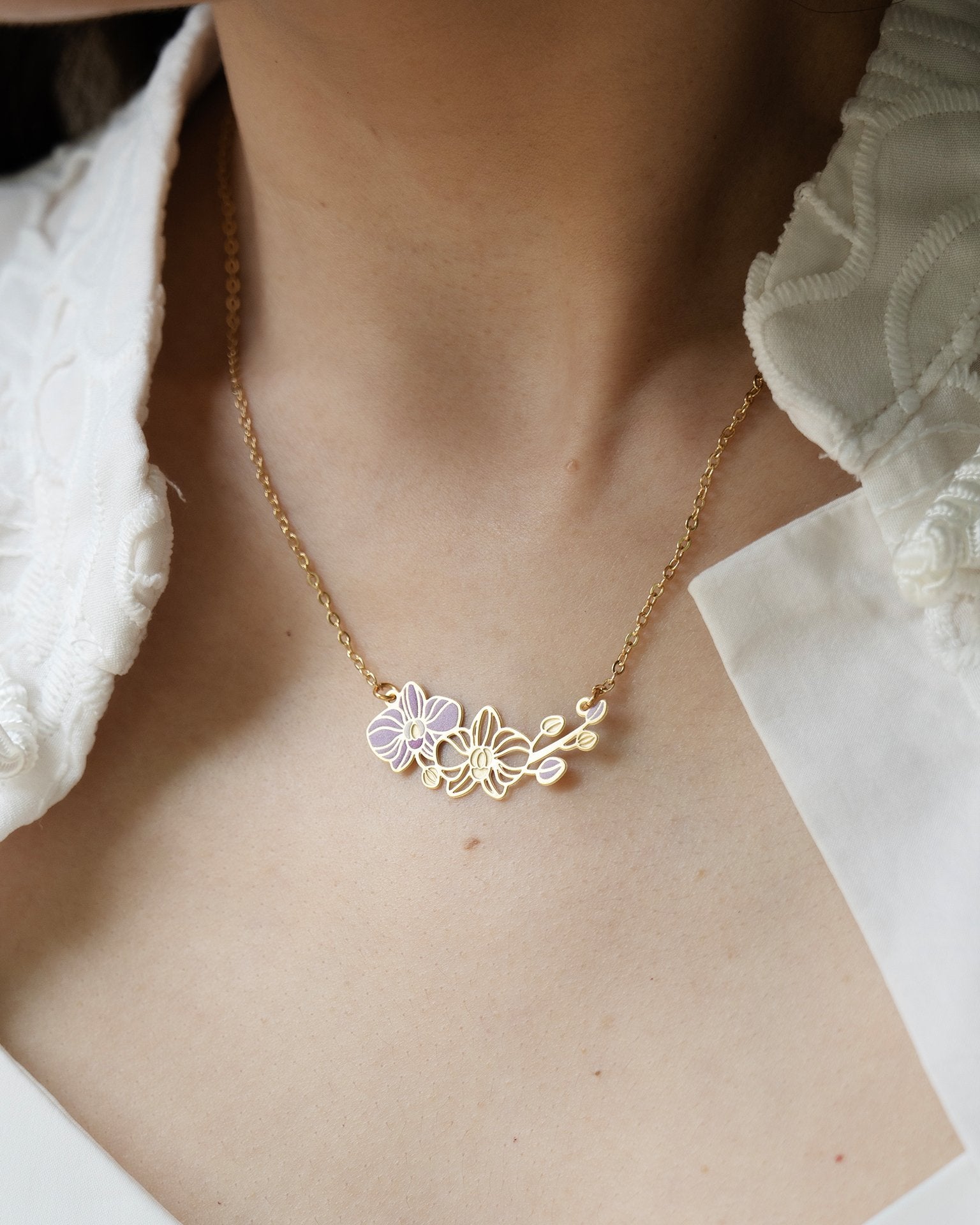 EMBRACE JEWELLERY | Orchid Necklace