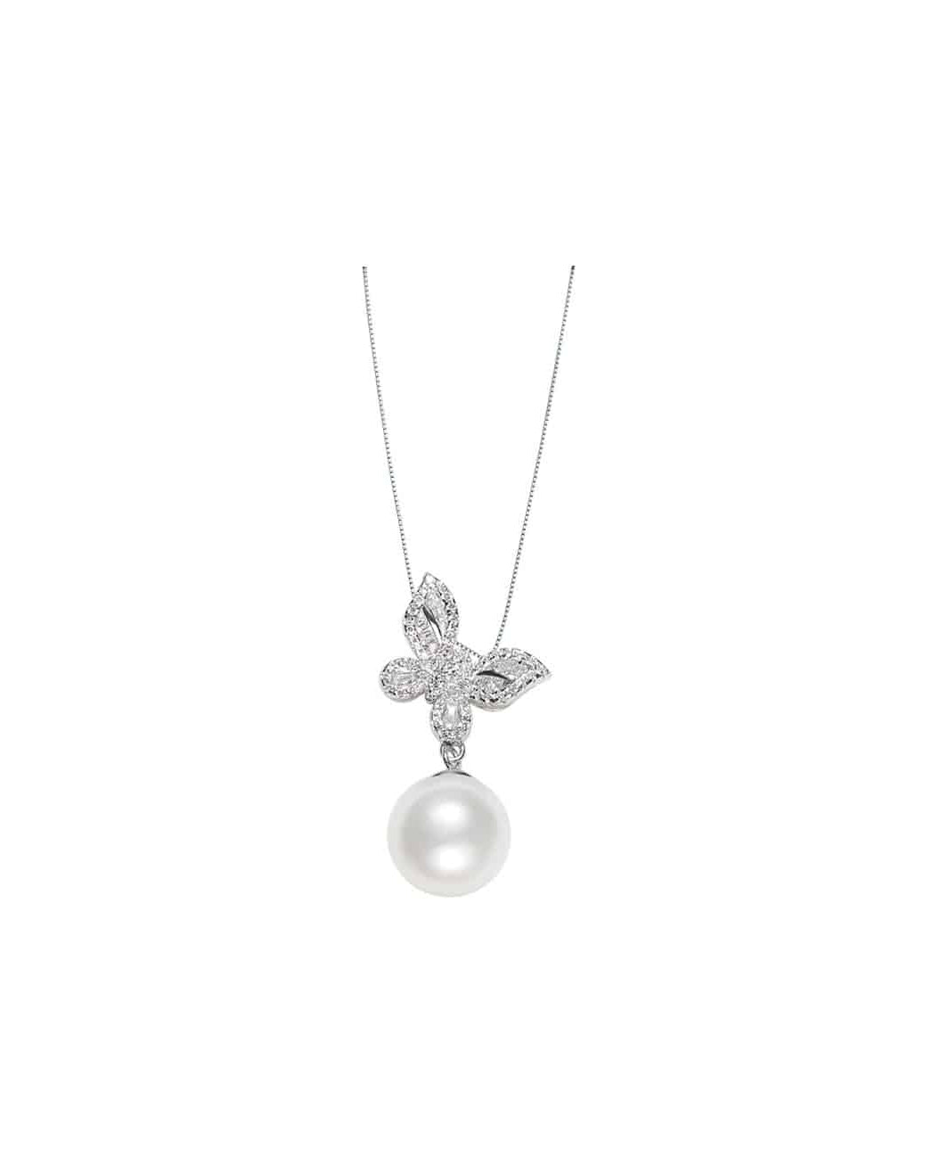 PEARLY LUSTRE | Elegant Freshwater Pearl Necklace WN00174 | GARDENS