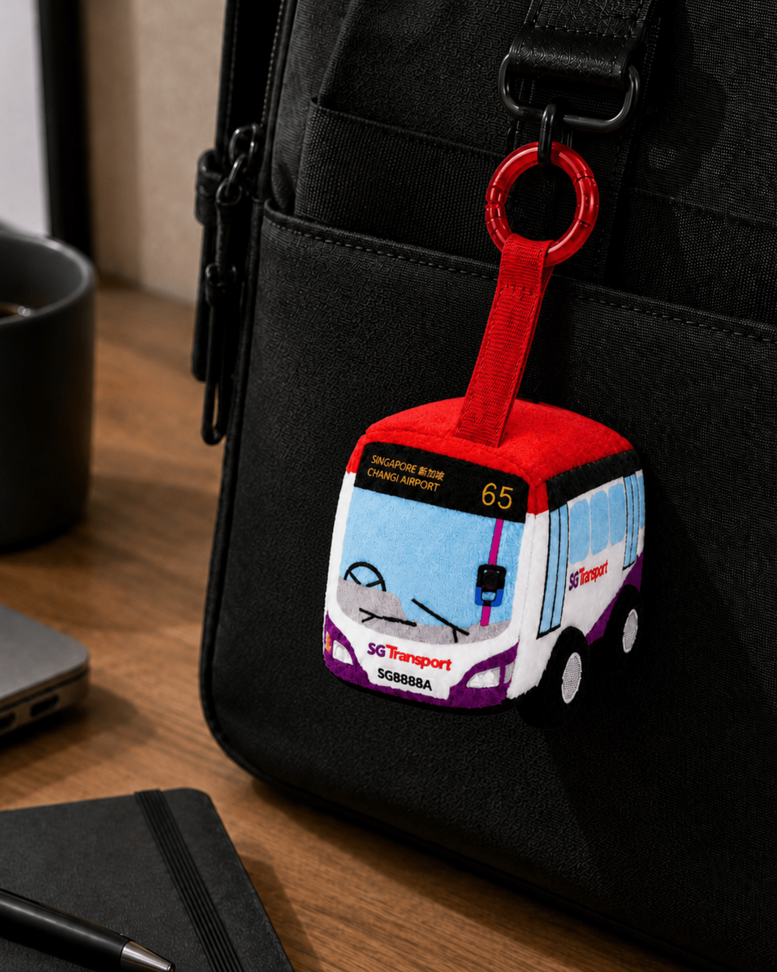 NOM | Nibbles by Nom Mini Transport Series Keychains - Squeeze to Play Sound, Soft Collectible Kids Toy