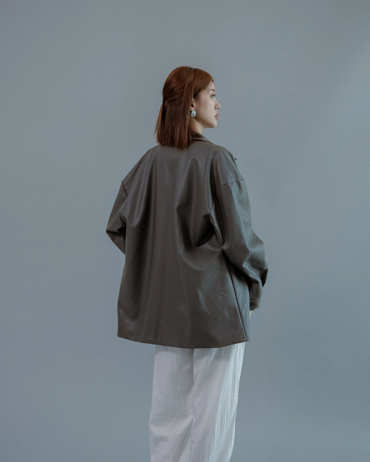 SAERO COLLECTIVE | Gajuk Oversized Jacket | Charcoal Grey
