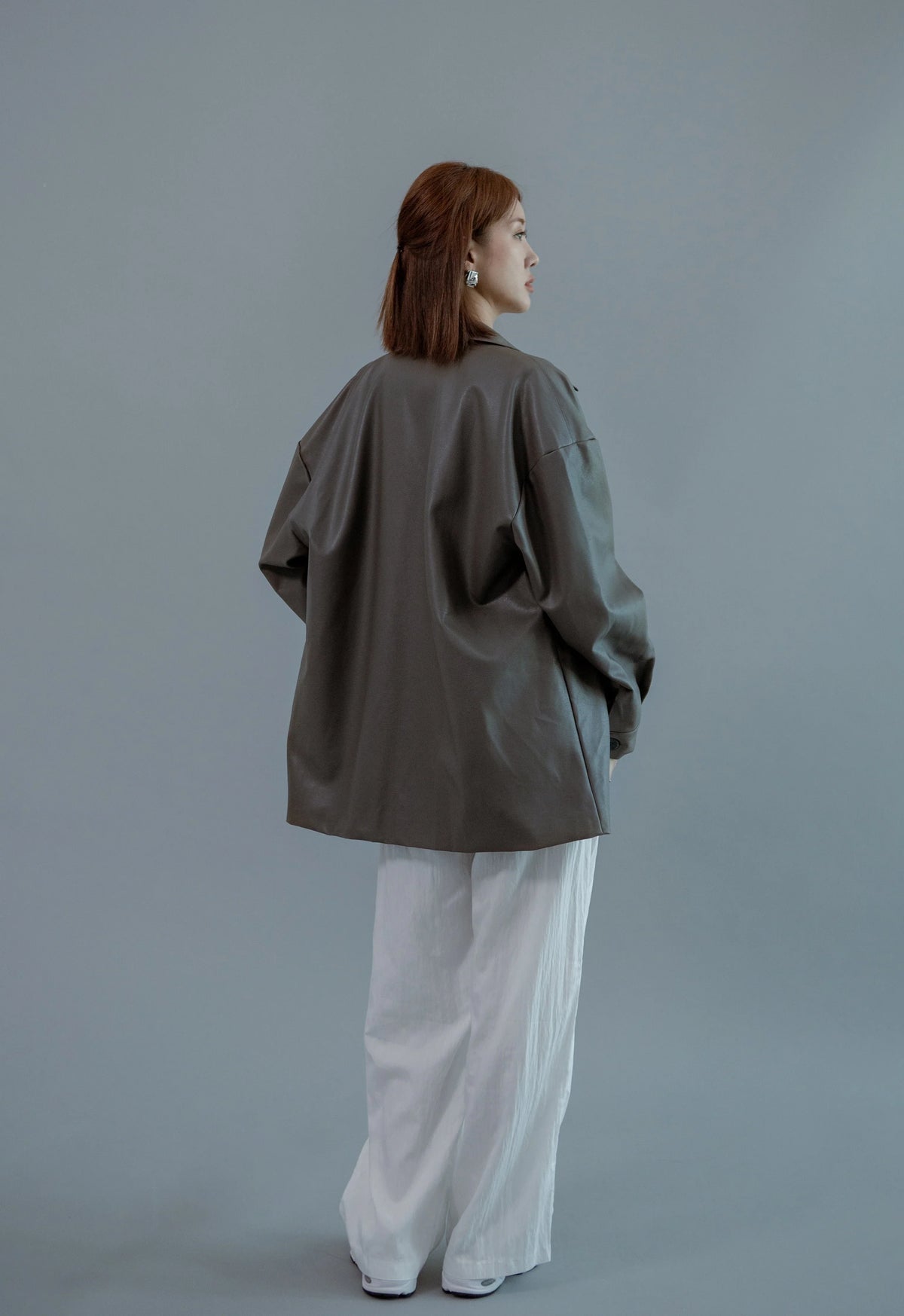 SAERO COLLECTIVE | Gajuk Oversized Jacket | Charcoal Grey