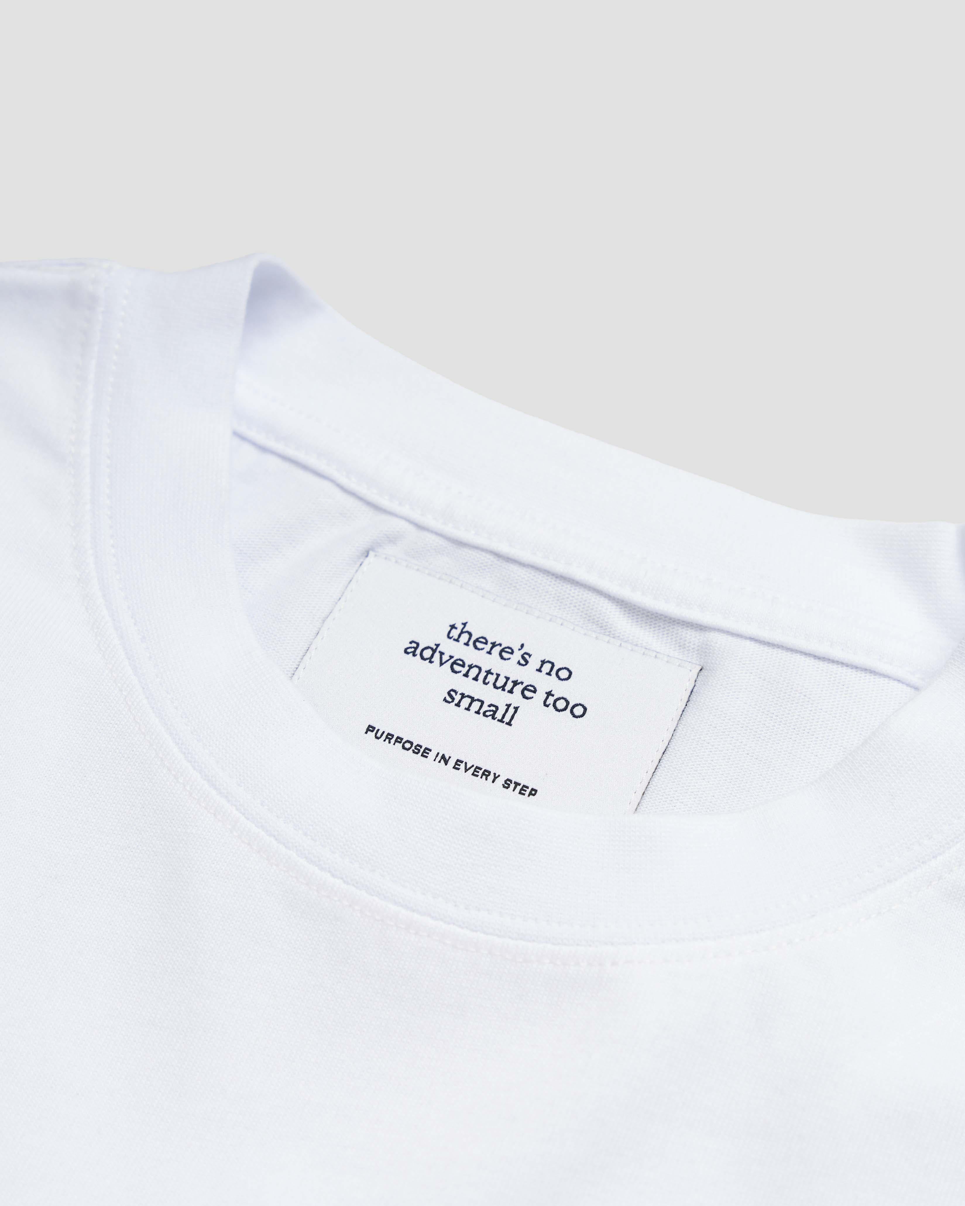 TALKING TOES | After School Oversized Tee - White