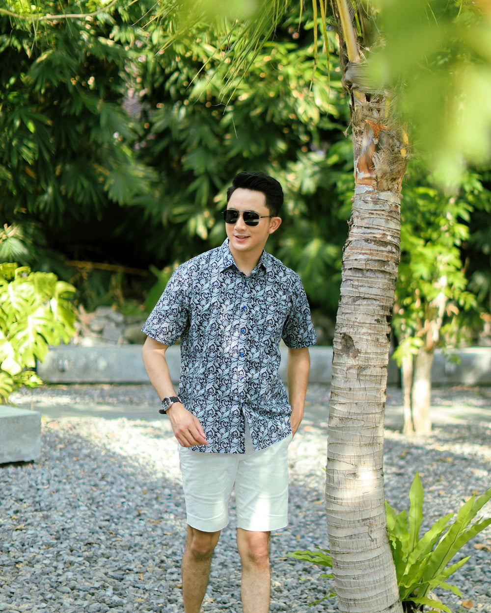 ANMAKO SINGAPORE | Men Camp Shirt JP Ripple