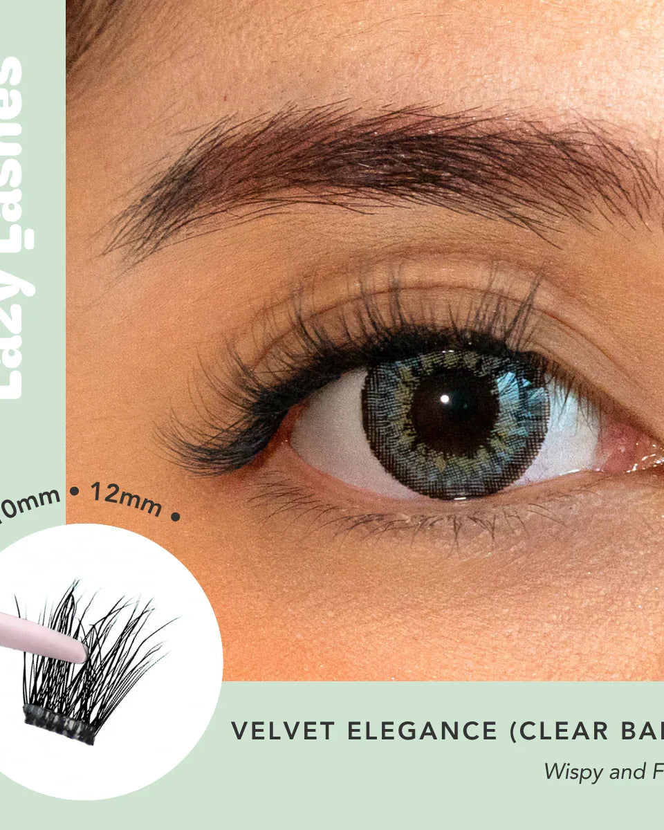 NODSPARK | Clear Band Everyday Velvet Elegant Lazy Lashes