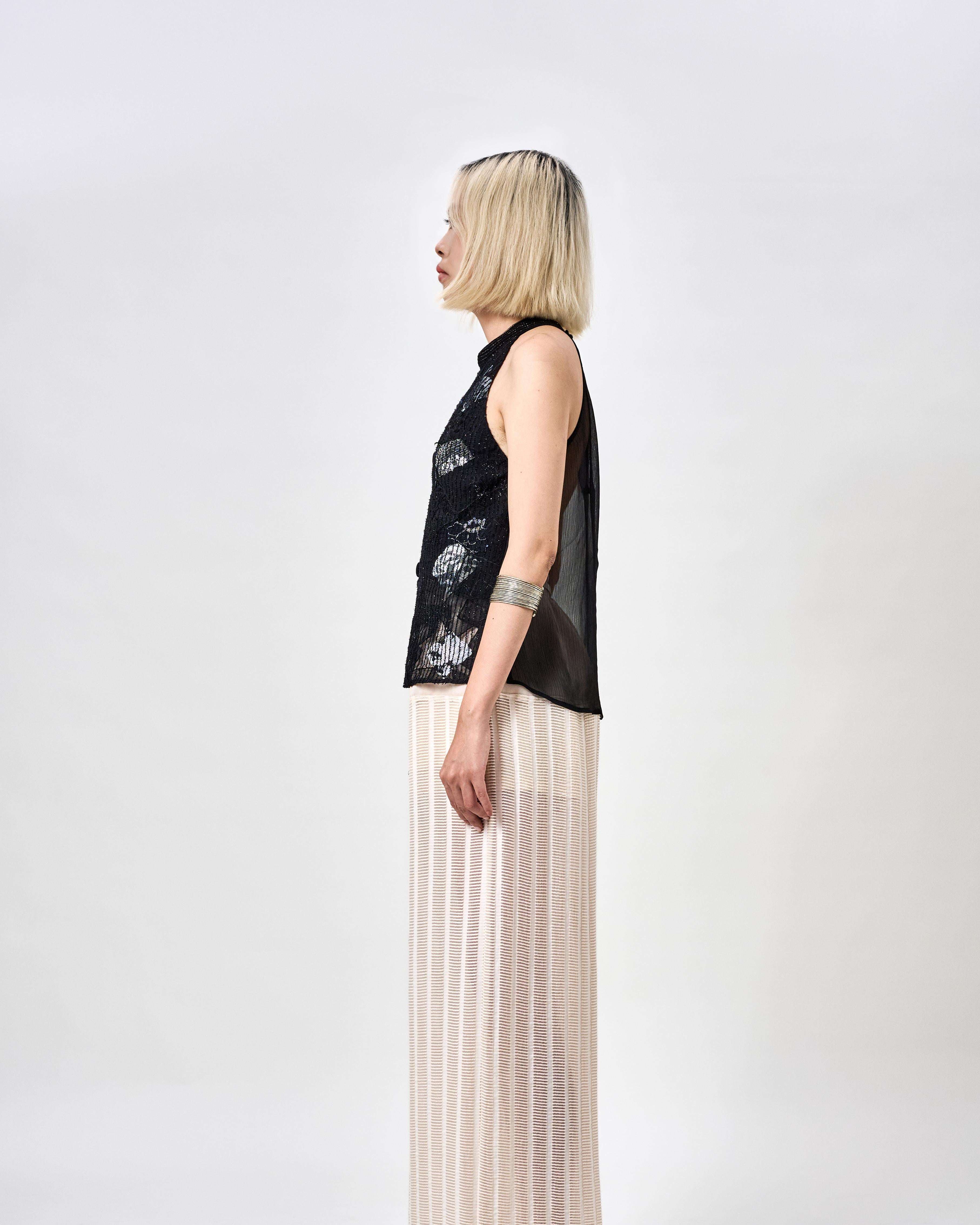 KHAAR | Handloom Halter Top