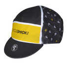 A DESIGN BY TAKACHYA | Cycling Cap - Cycle Shiok Yellow Black