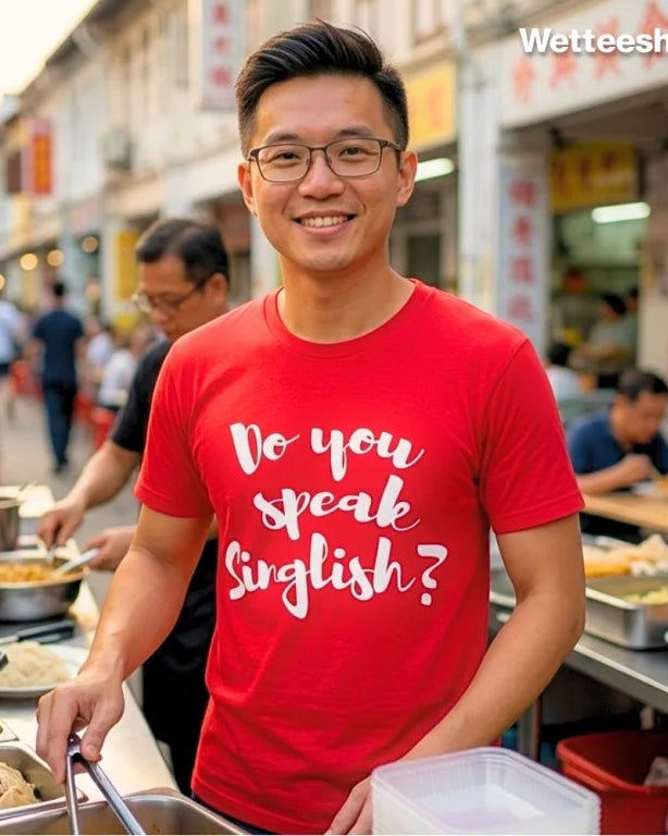 WET DESIGN | Do You Speak Singlish Graphic T-Shirt