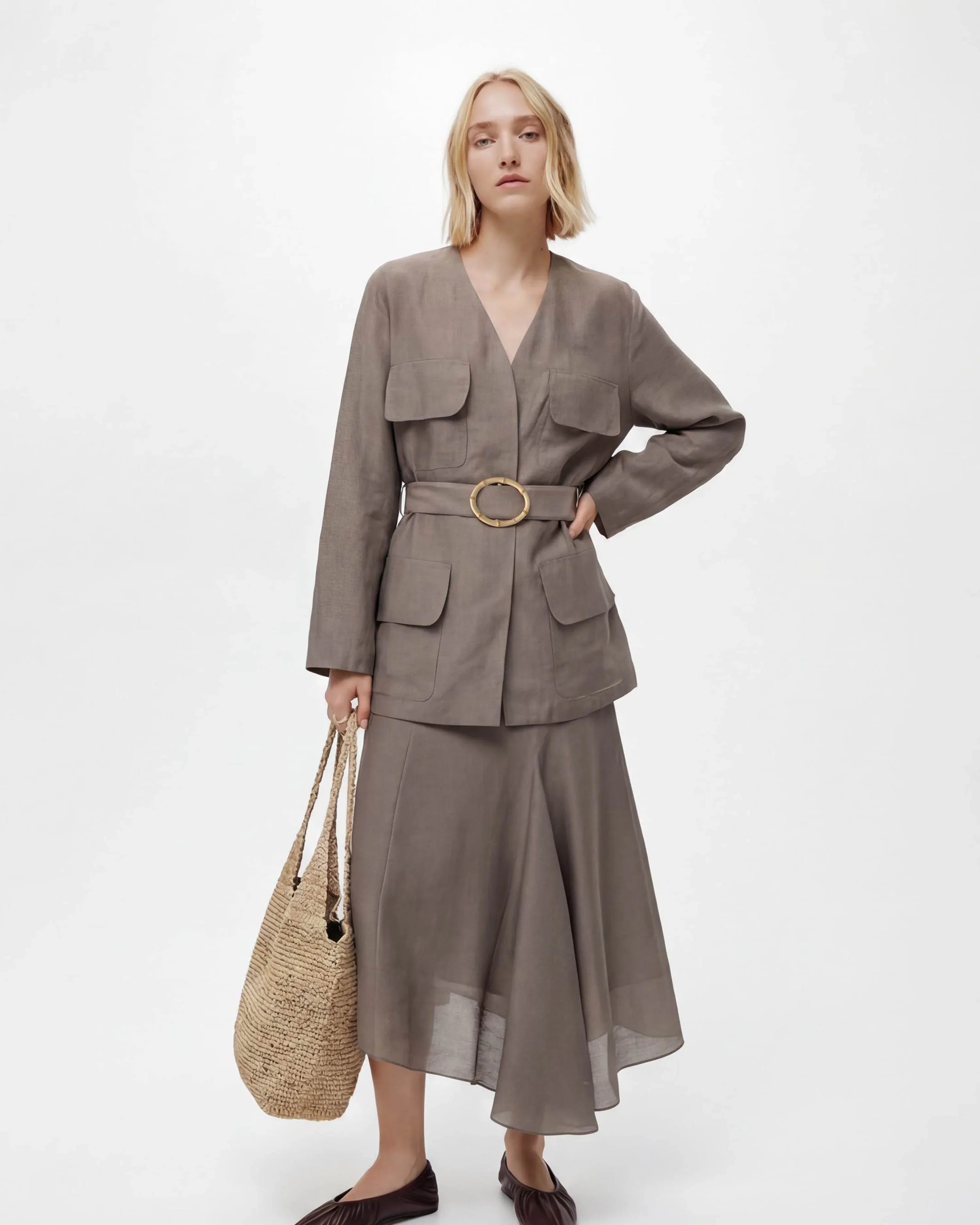 LAYERPLAN | Olea Flared Skirt